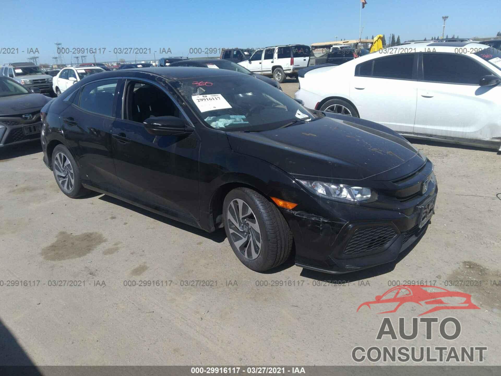HONDA CIVIC HATCHBACK 2017 - SHHFK7H22HU419255
