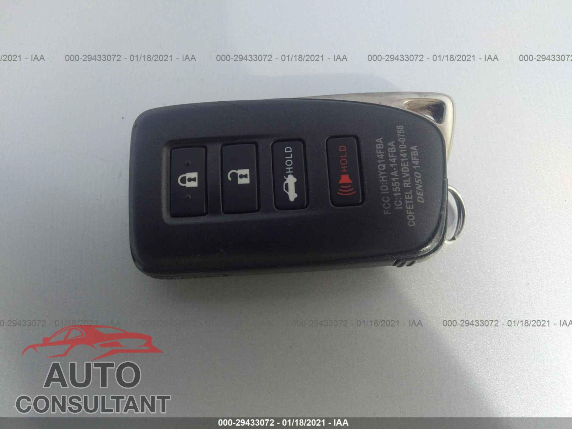 LEXUS IS 2019 - JTHBA1D23K5085847