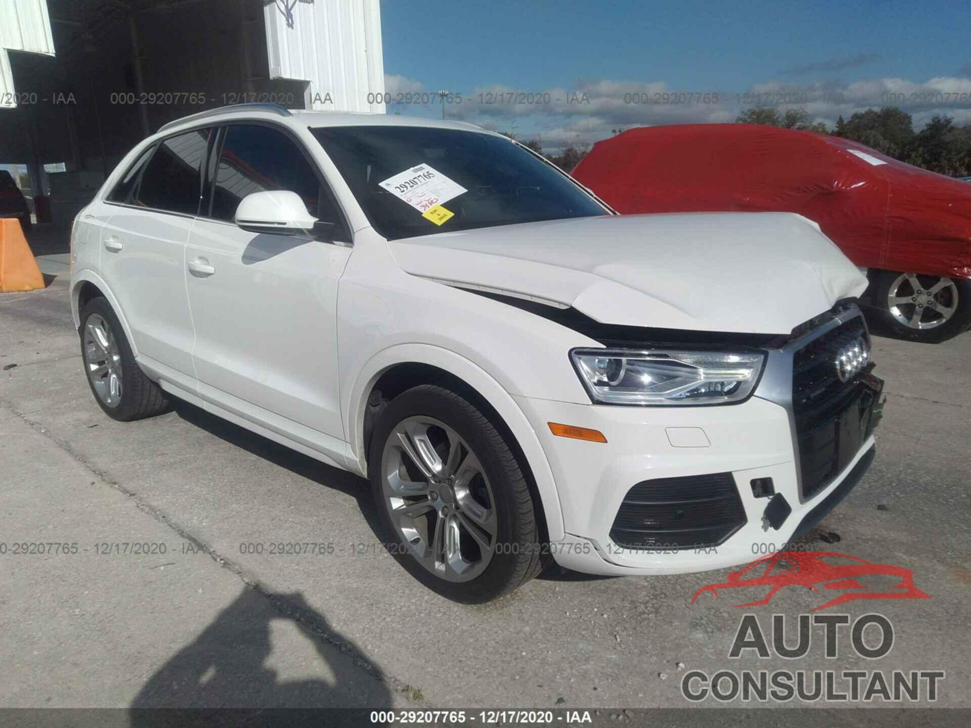 AUDI Q3 2017 - WA1JCCFS8HR006541