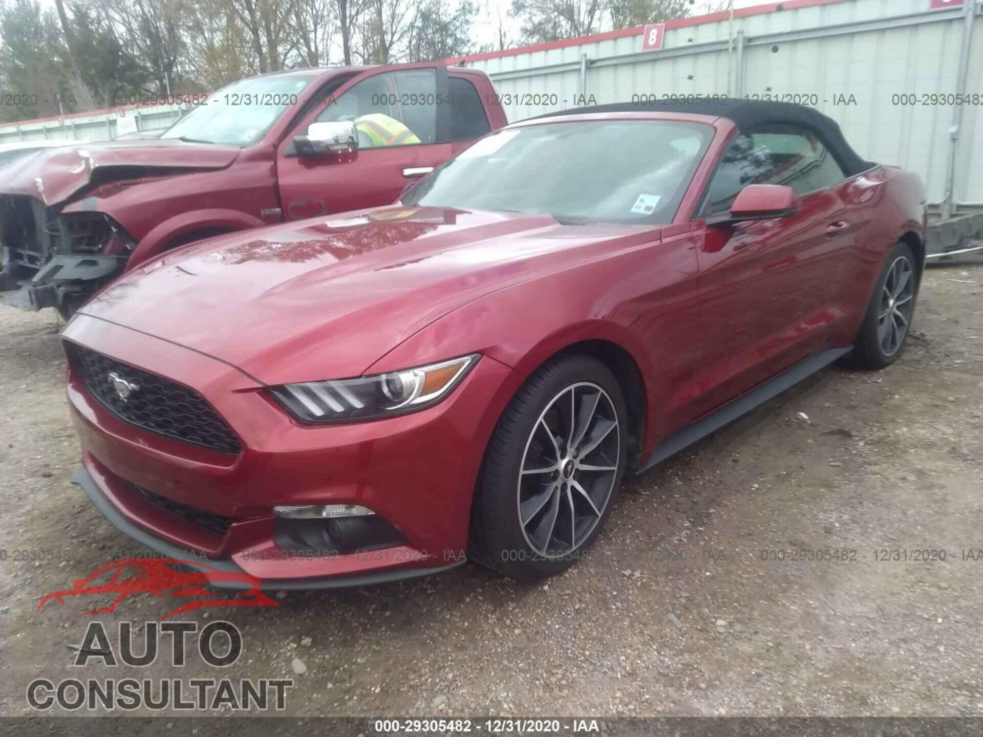 FORD MUSTANG 2017 - 1FATP8UH3H5333210