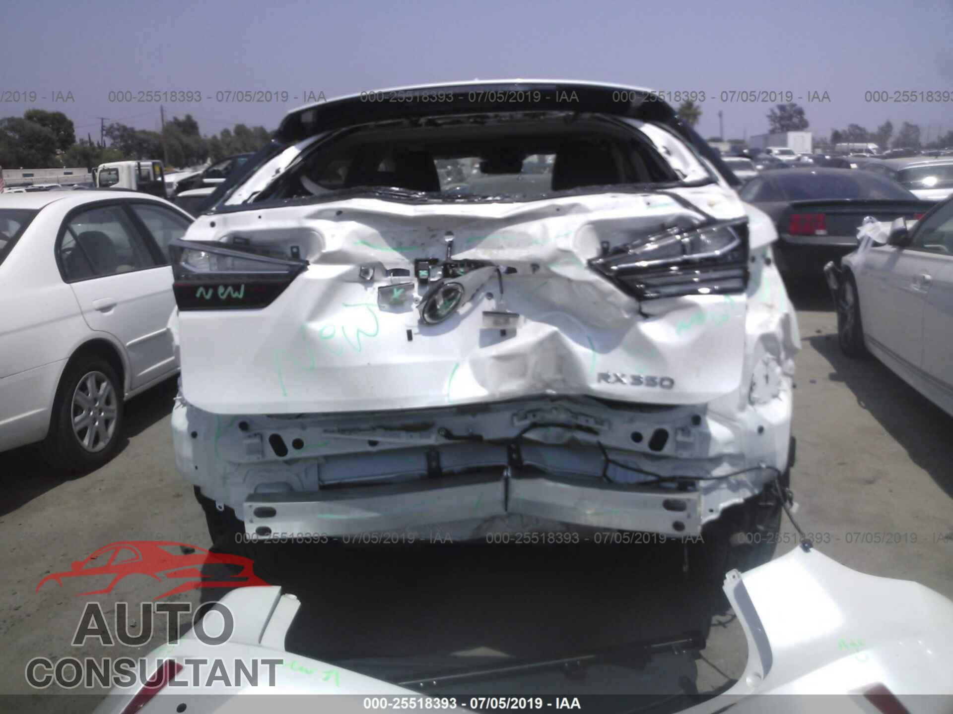 LEXUS RX 2017 - 2T2ZZMCA3HC044886