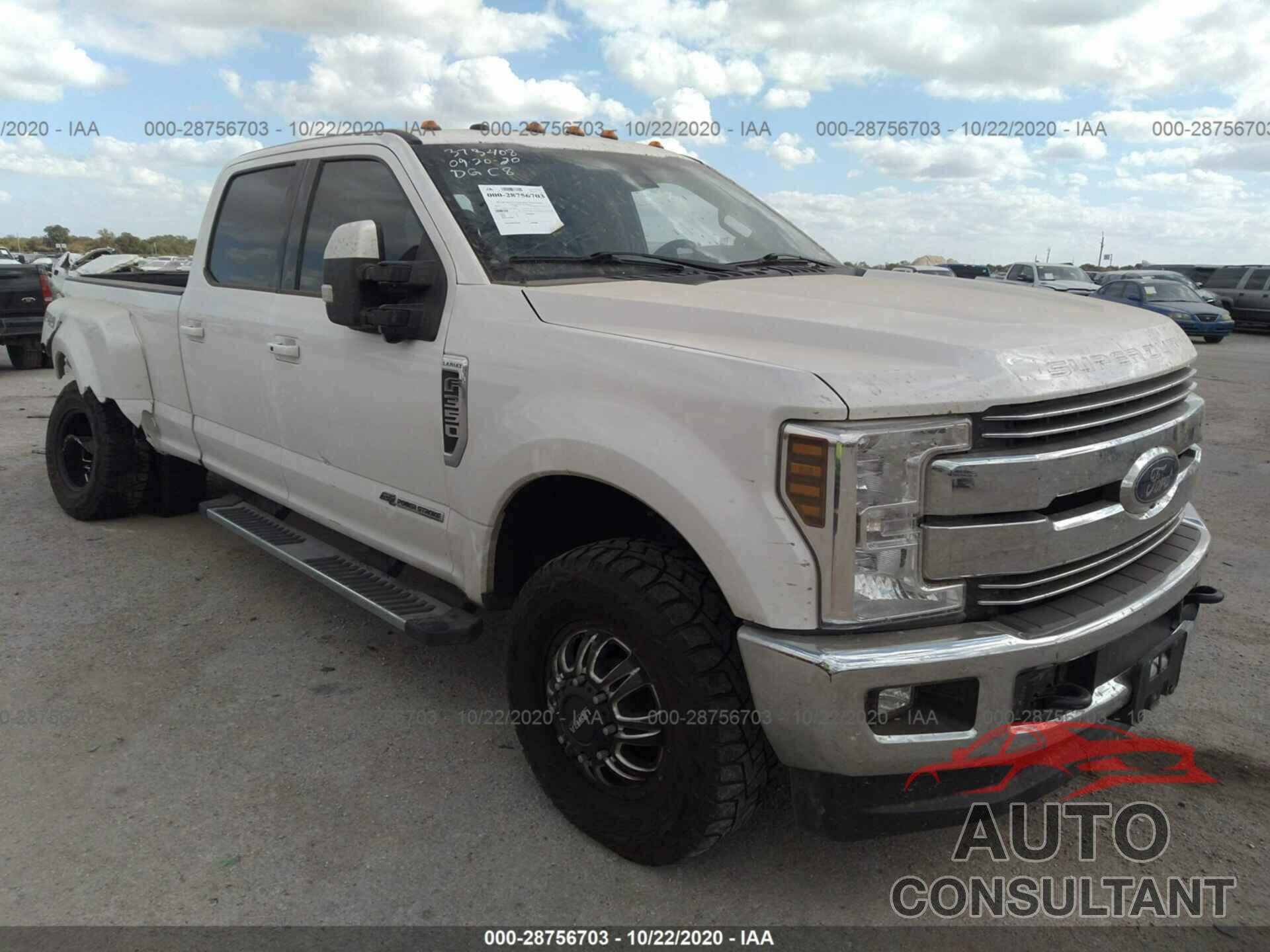 FORD SUPER DUTY F-350 DRW 2018 - 1FT8W3DT1JEC90681