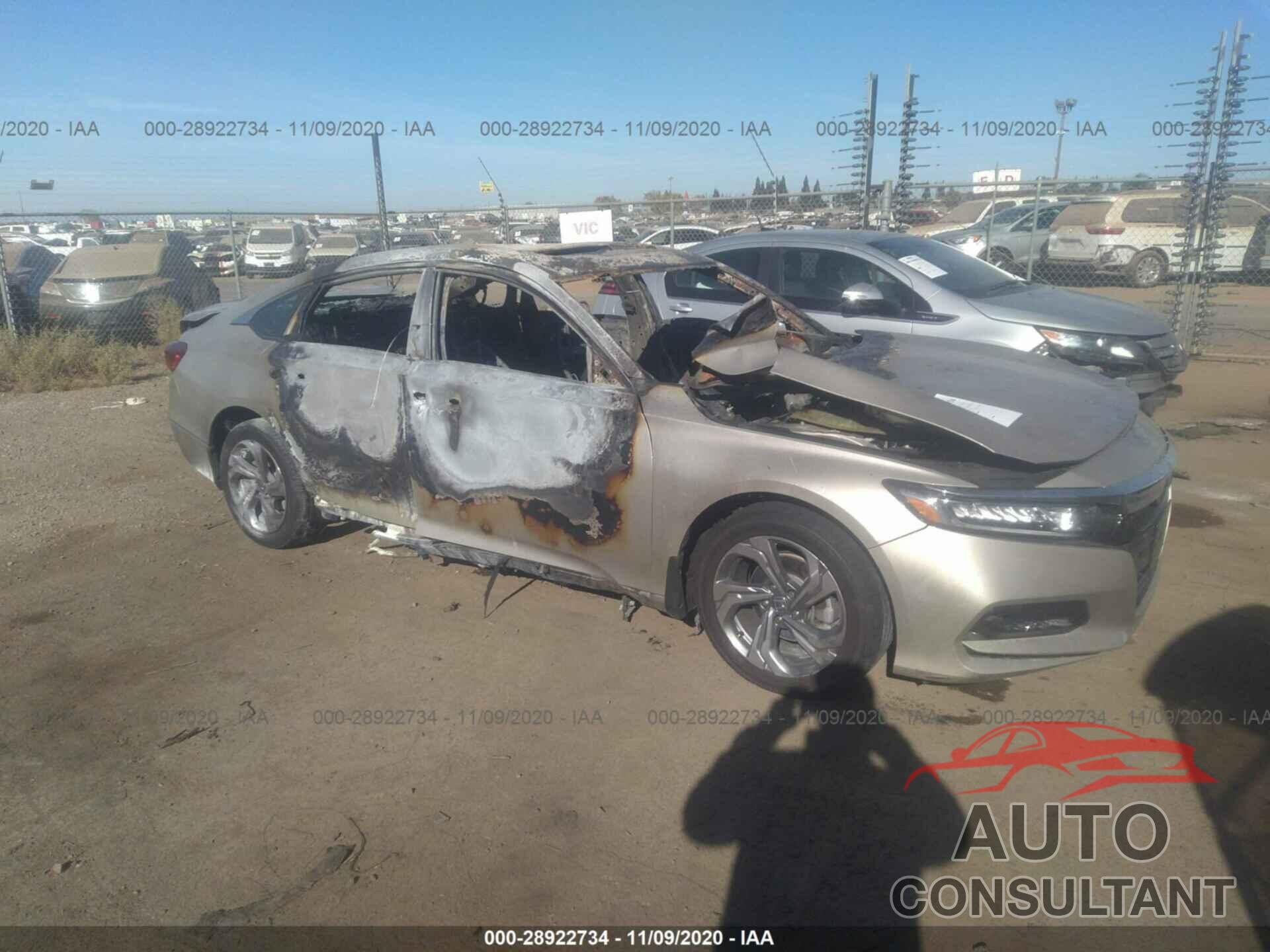 HONDA ACCORD SEDAN 2019 - 1HGCV1F41KA050774