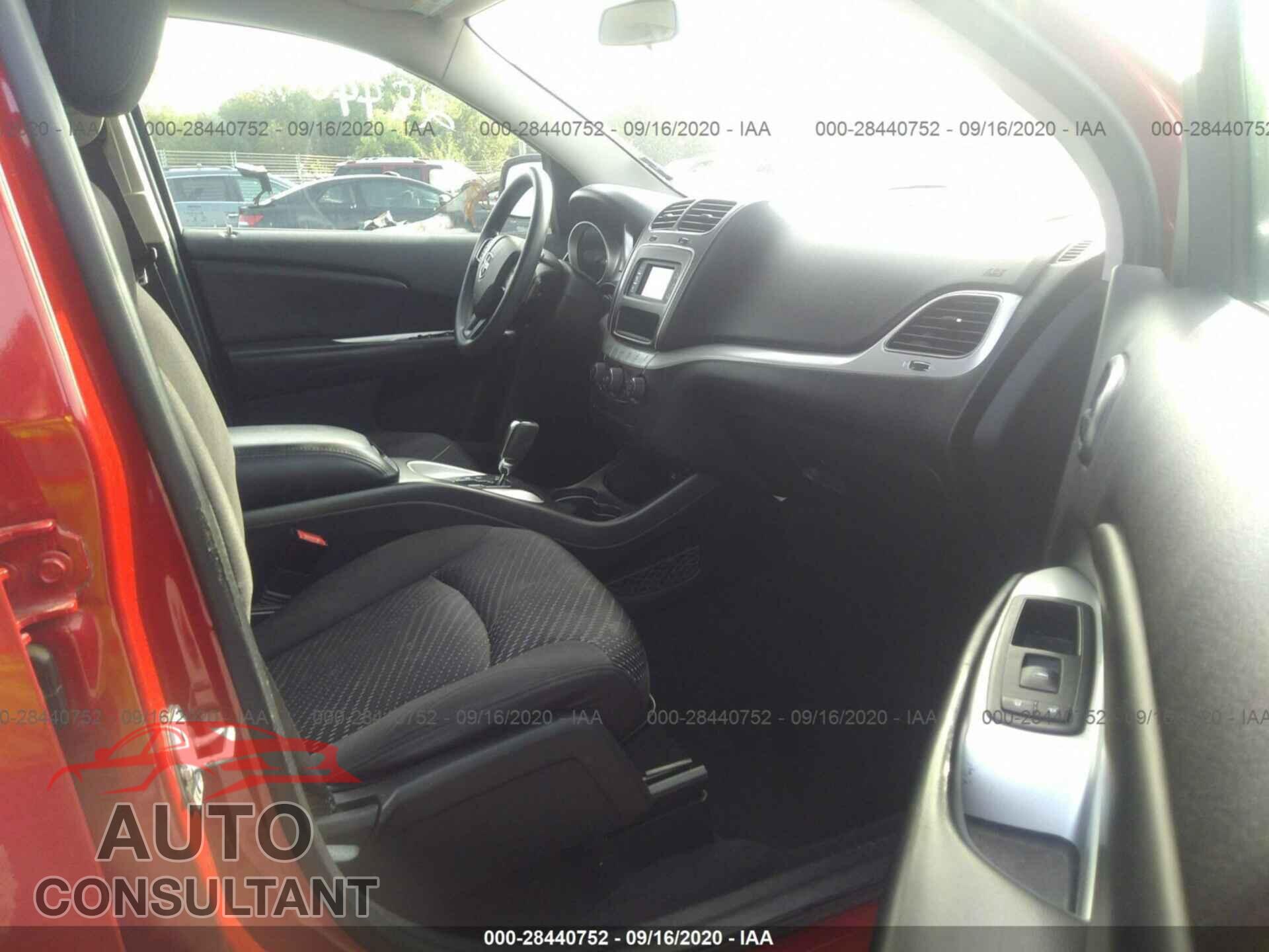 DODGE JOURNEY 2016 - 3C4PDCBB0GT202014