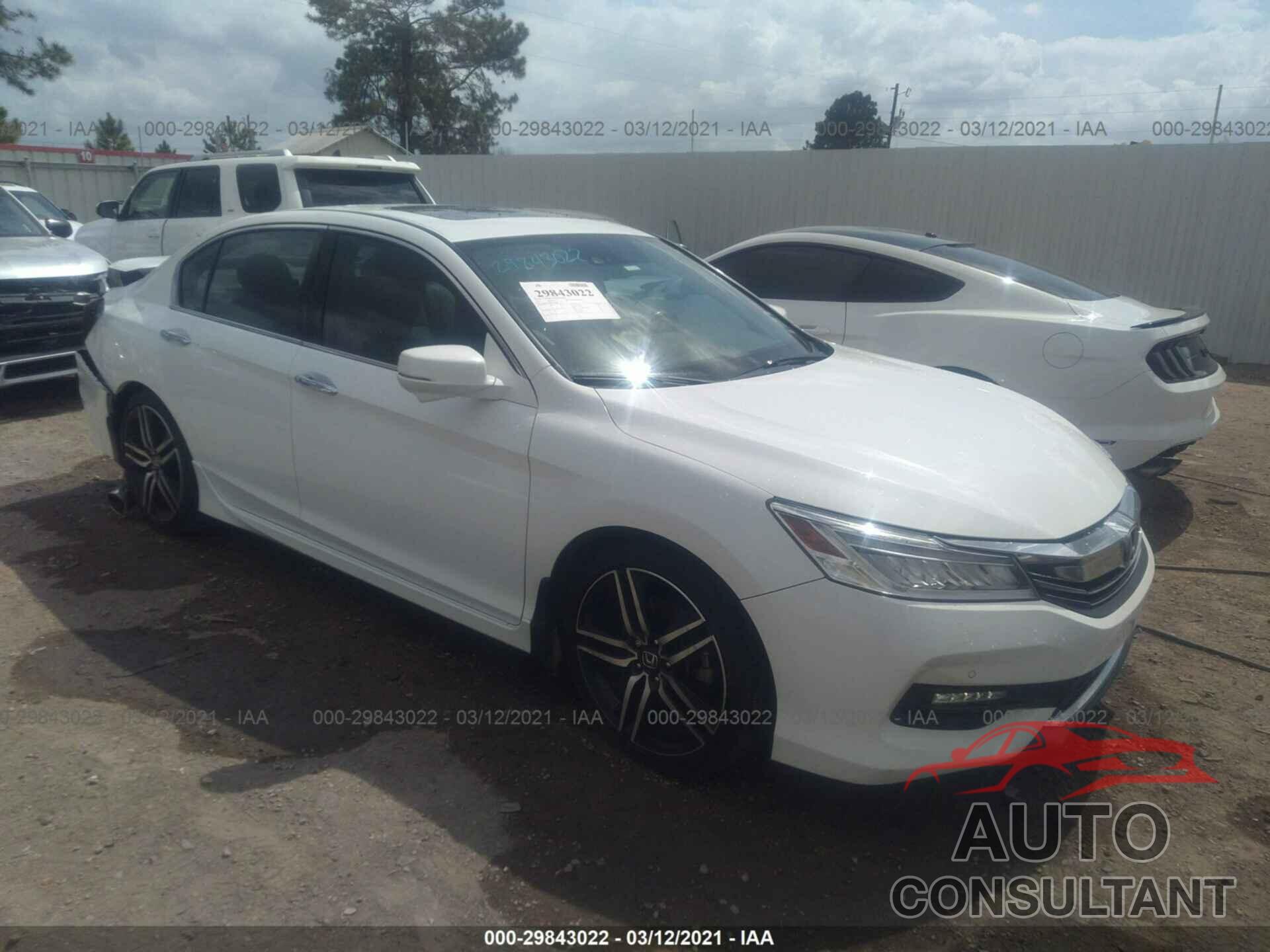 HONDA ACCORD SEDAN 2016 - 1HGCR3F9XGA026511