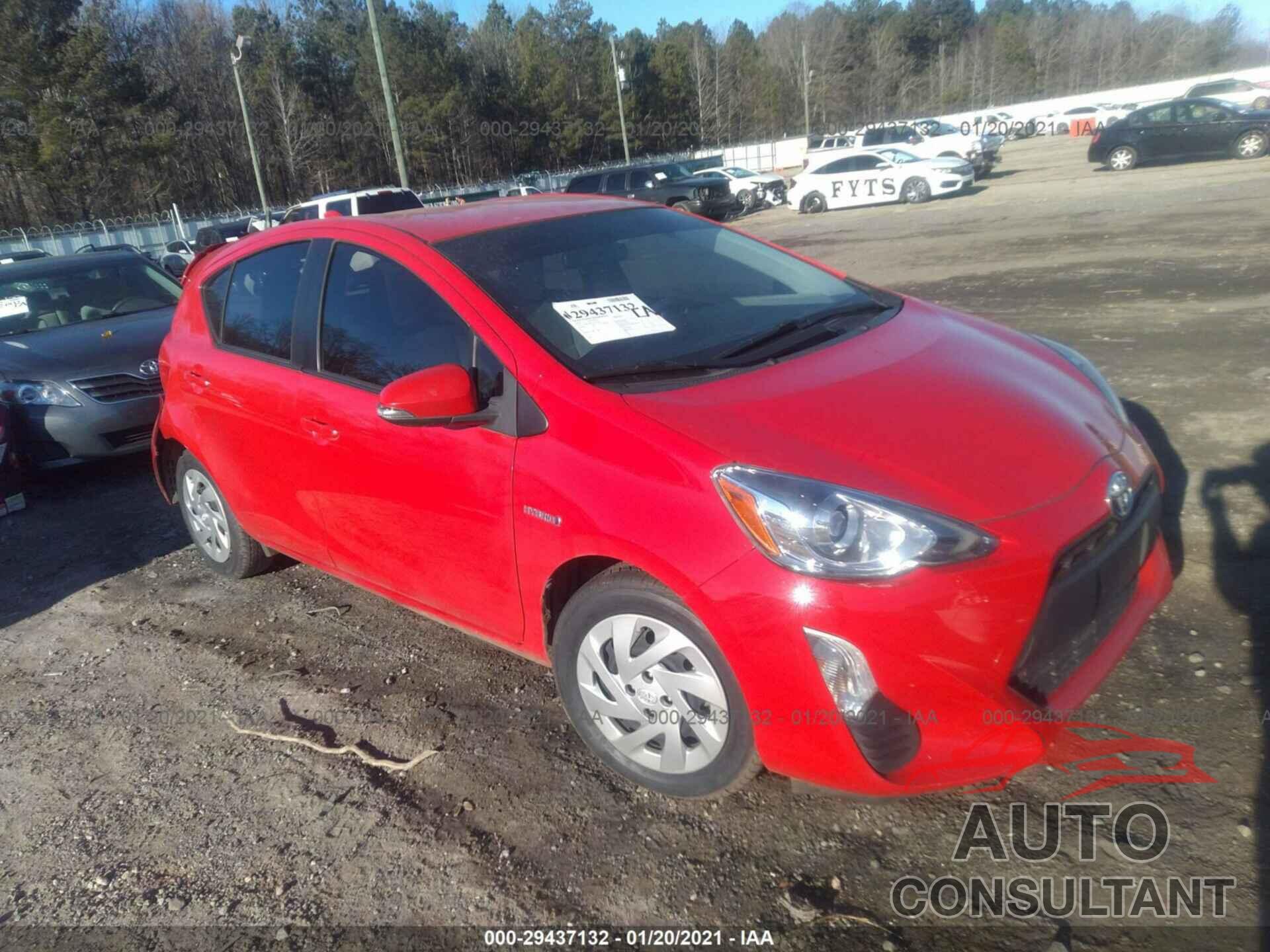 TOYOTA PRIUS C 2016 - JTDKDTB32G1135474