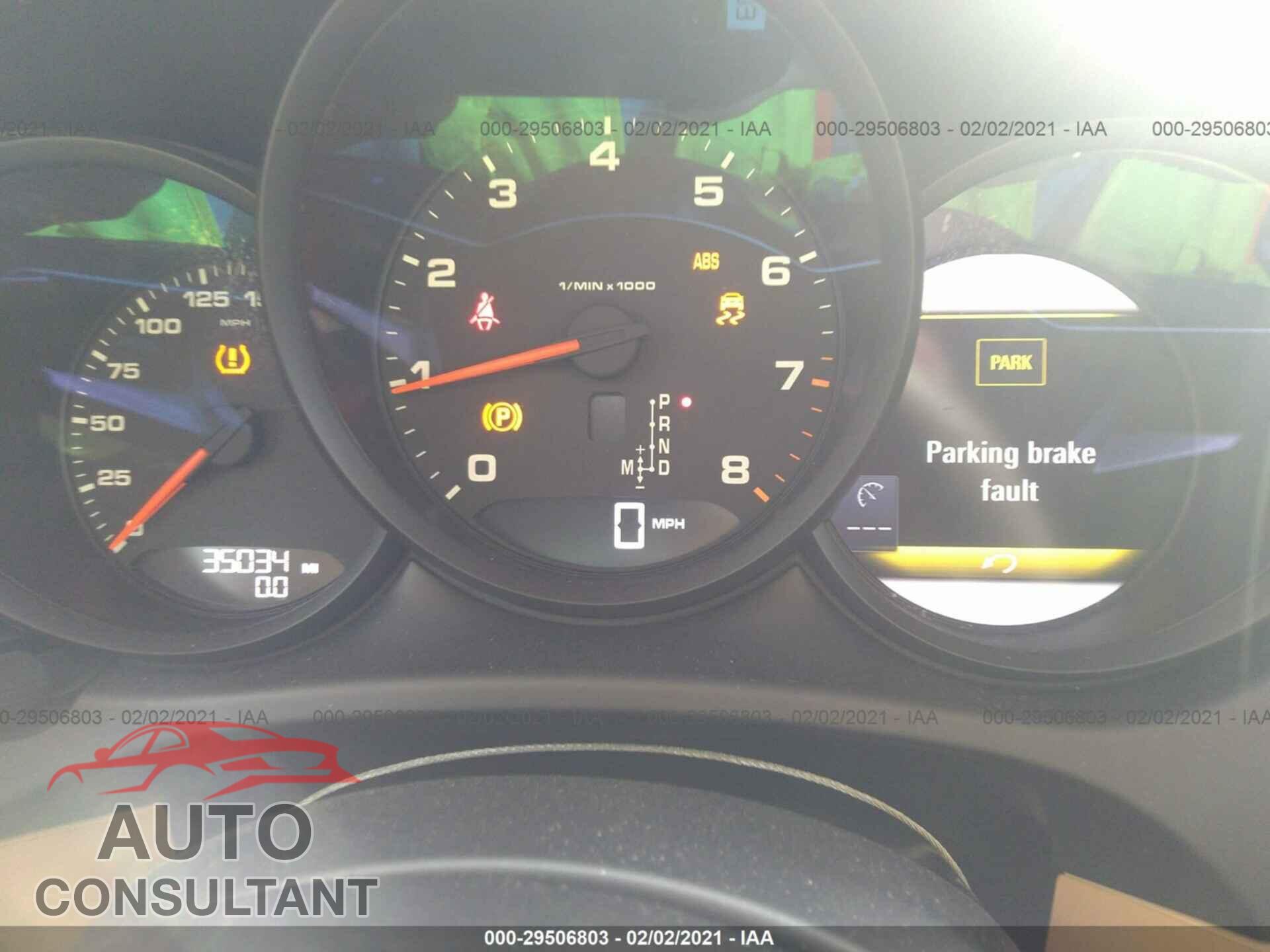 PORSCHE MACAN 2017 - WP1AA2A58HLB02937