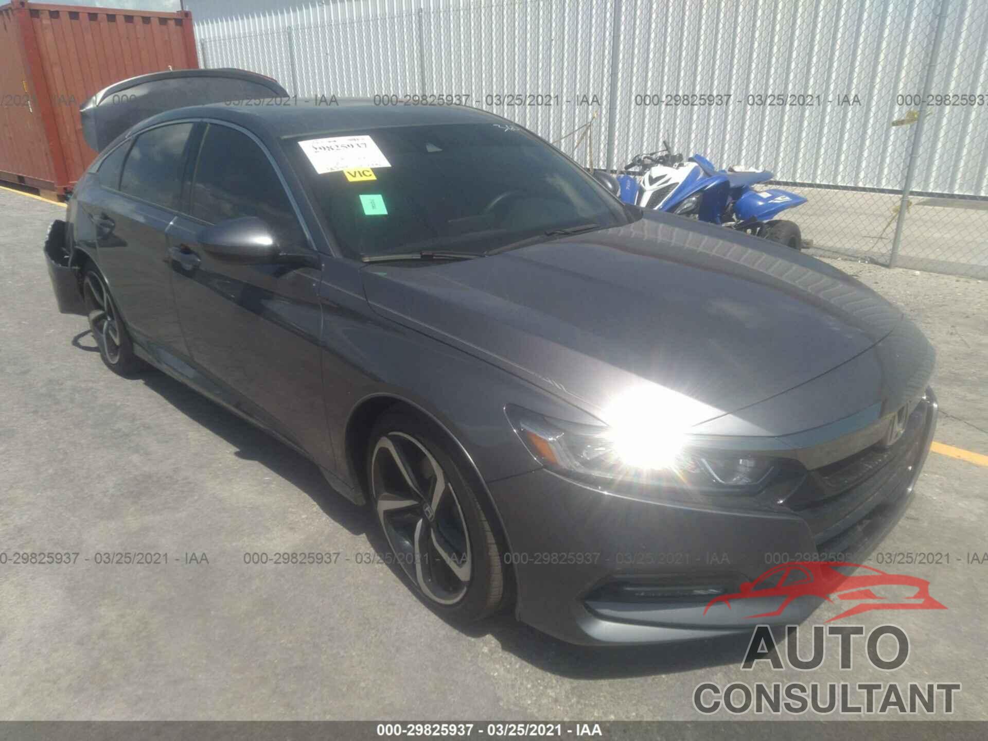 HONDA ACCORD SEDAN 2018 - 1HGCV1F38JA193601