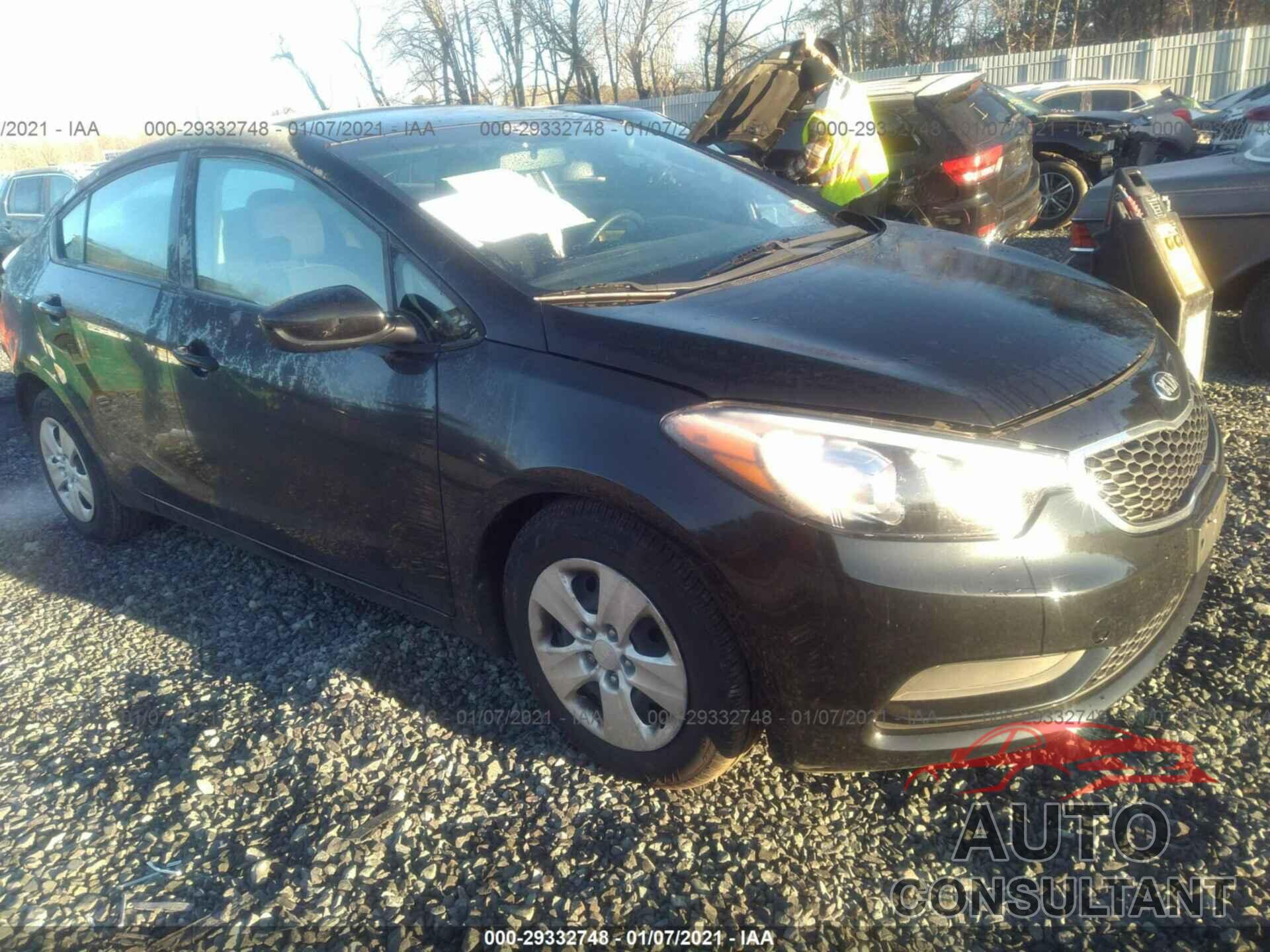 KIA FORTE 2016 - KNAFK4A6XG5618449