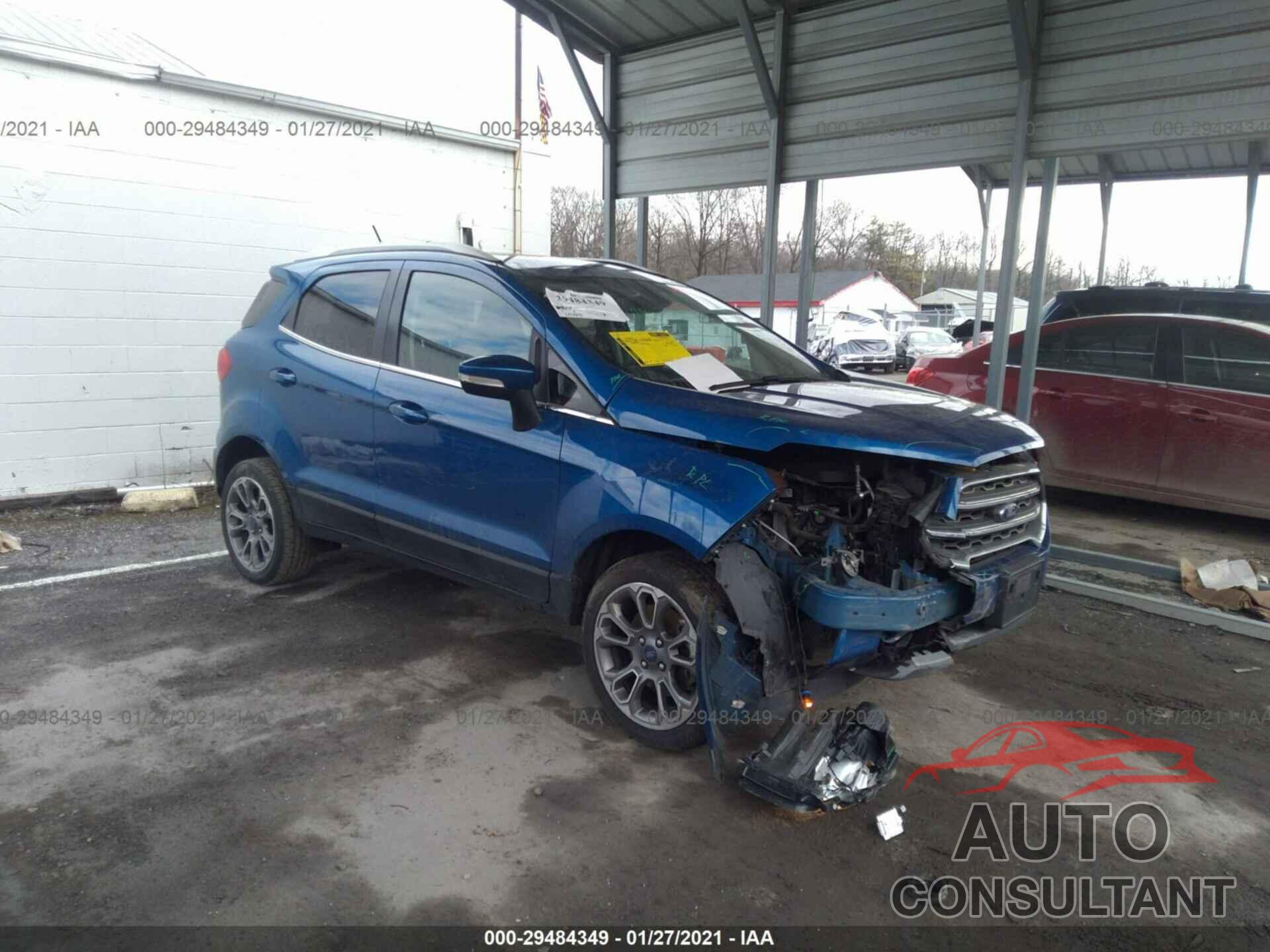 FORD ECOSPORT 2018 - MAJ6P1WL7JC183710