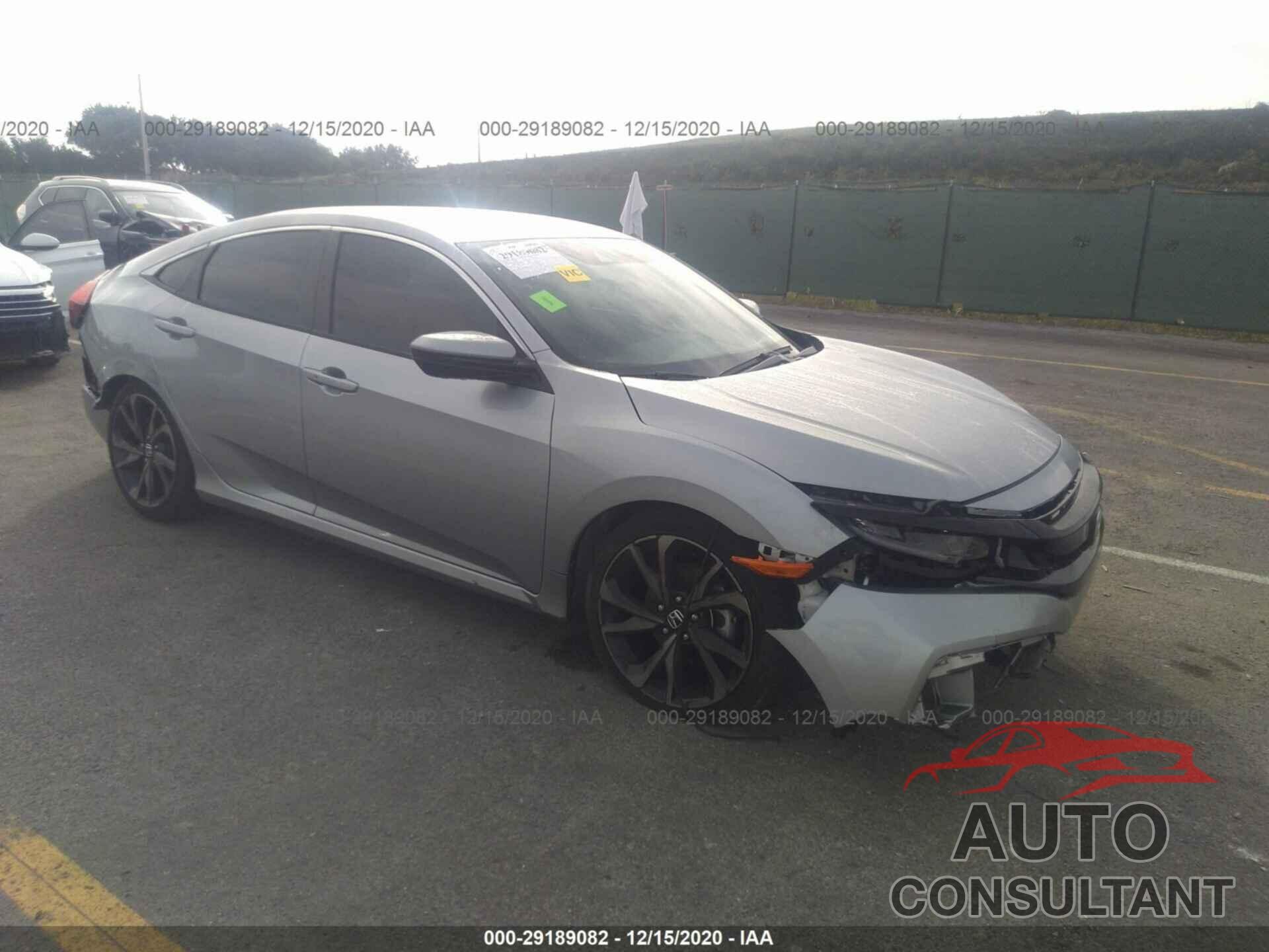 HONDA CIVIC SEDAN 2020 - 2HGFC2F83LH584986