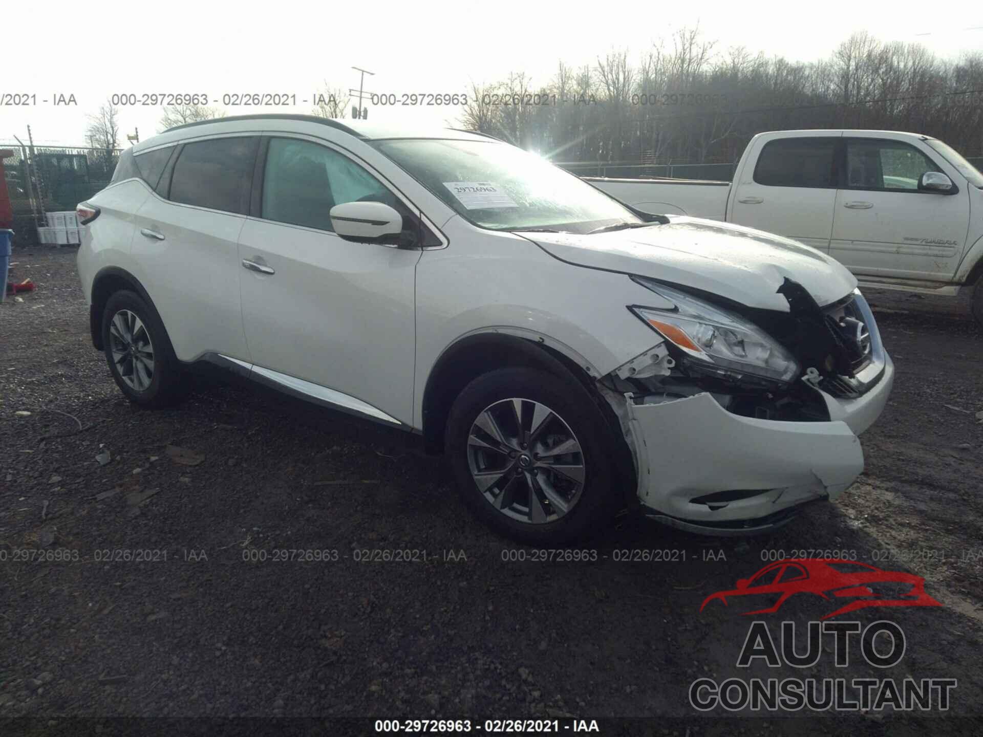 NISSAN MURANO 2017 - 5N1AZ2MG4HN131066