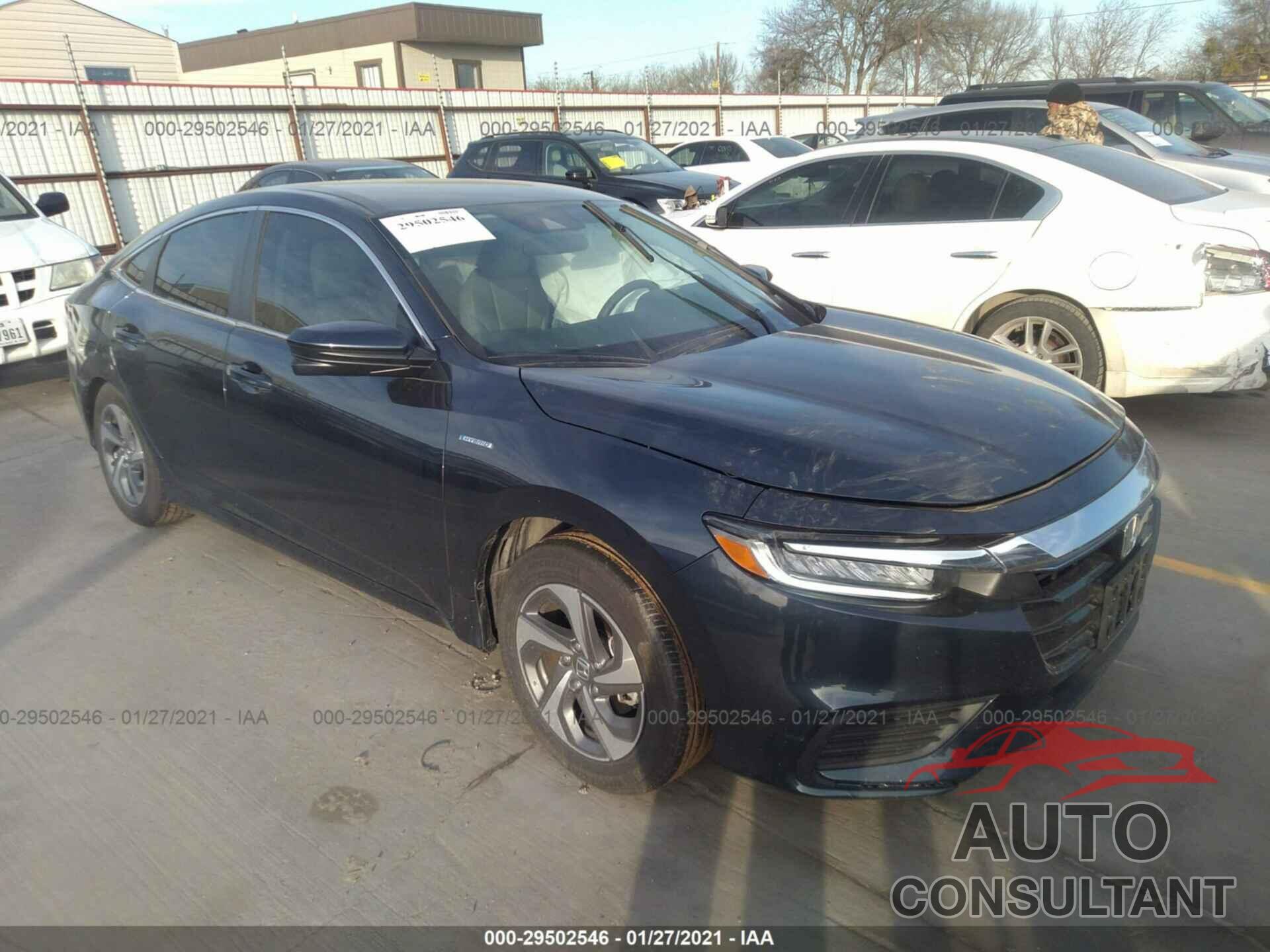 HONDA INSIGHT 2019 - 19XZE4F52KE034731