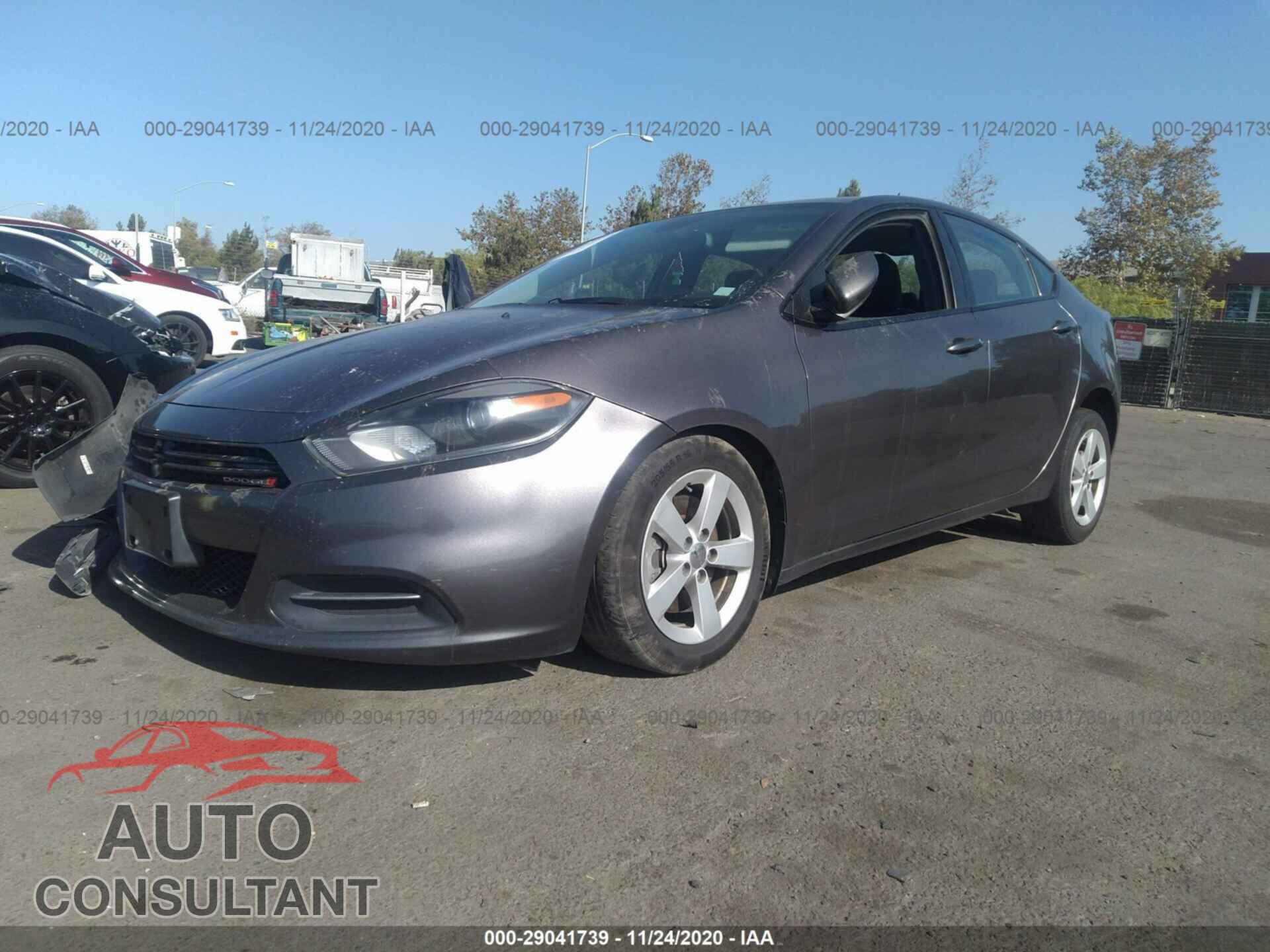 DODGE DART 2016 - 1C3CDFBB2GD538323