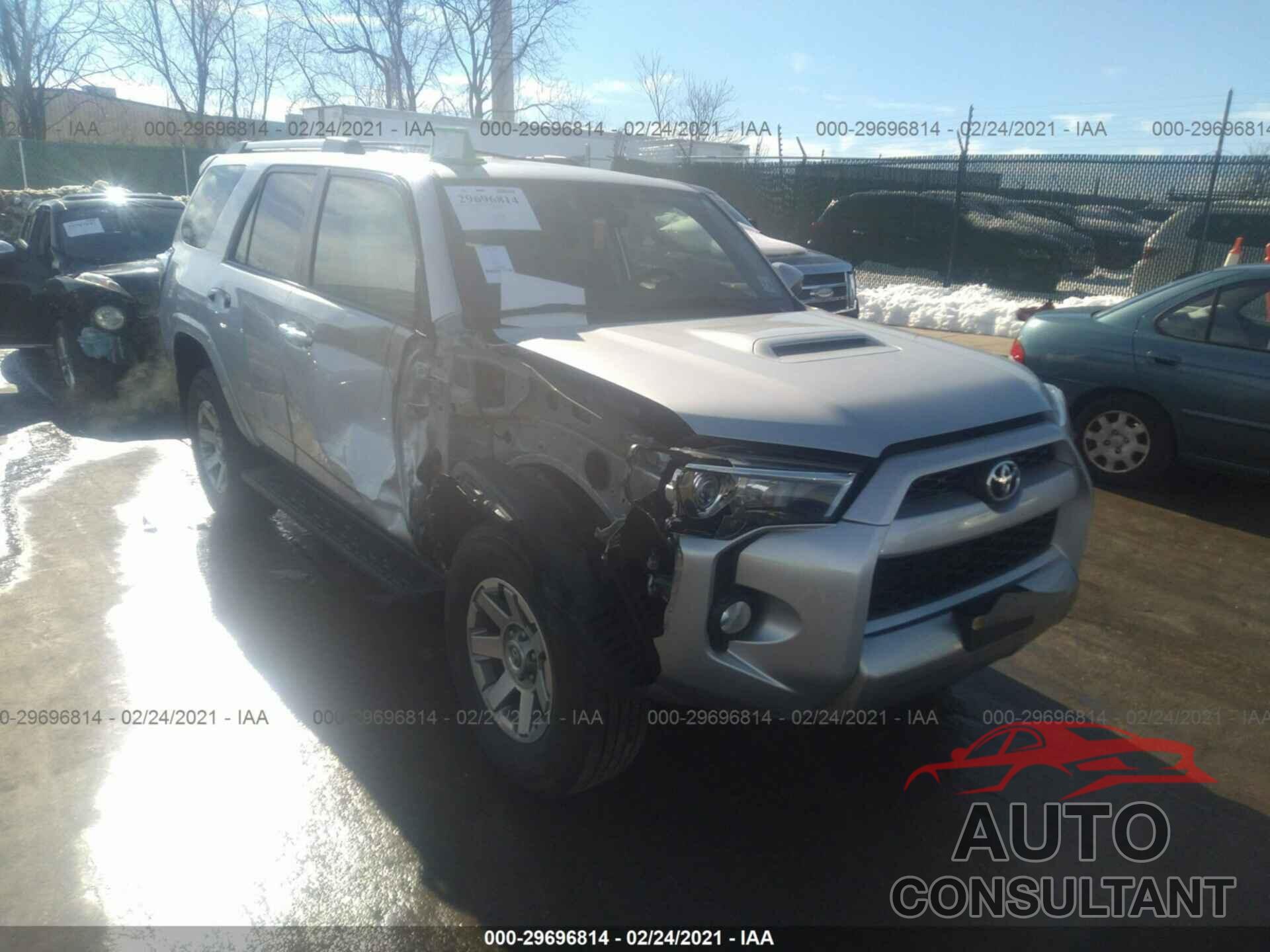 TOYOTA 4RUNNER 2016 - JTEBU5JR0G5380277