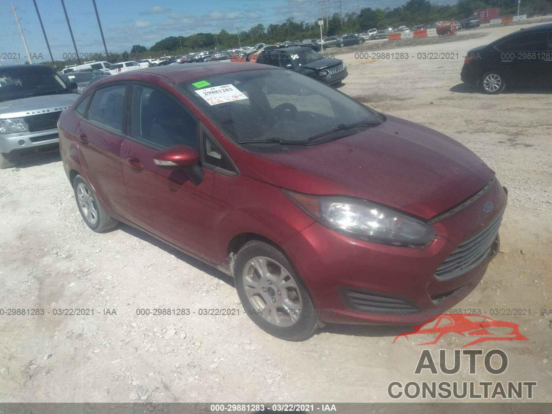 FORD FIESTA 2016 - 3FADP4BJ2GM118820