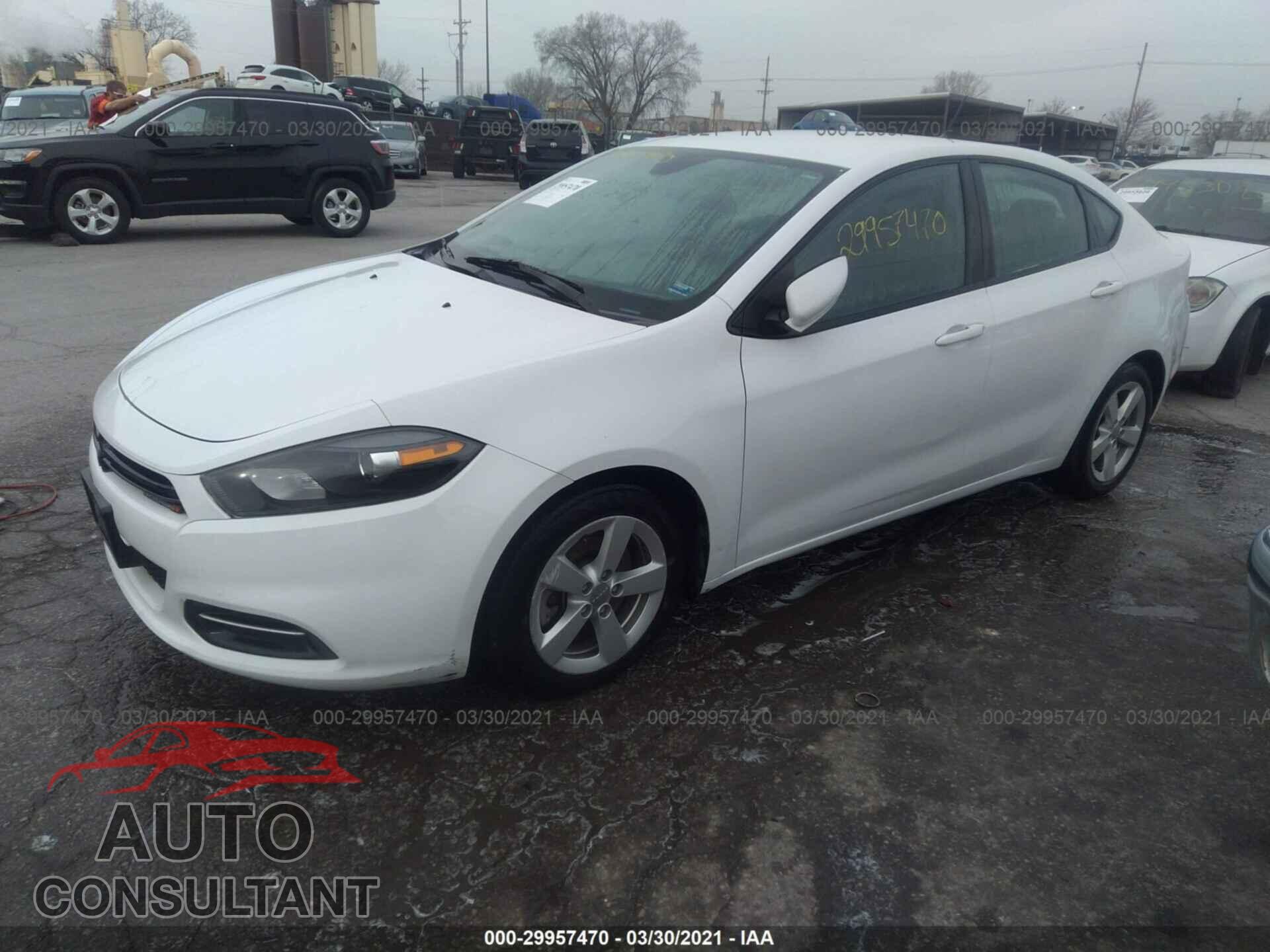 DODGE DART 2016 - 1C3CDFBBXGD728743