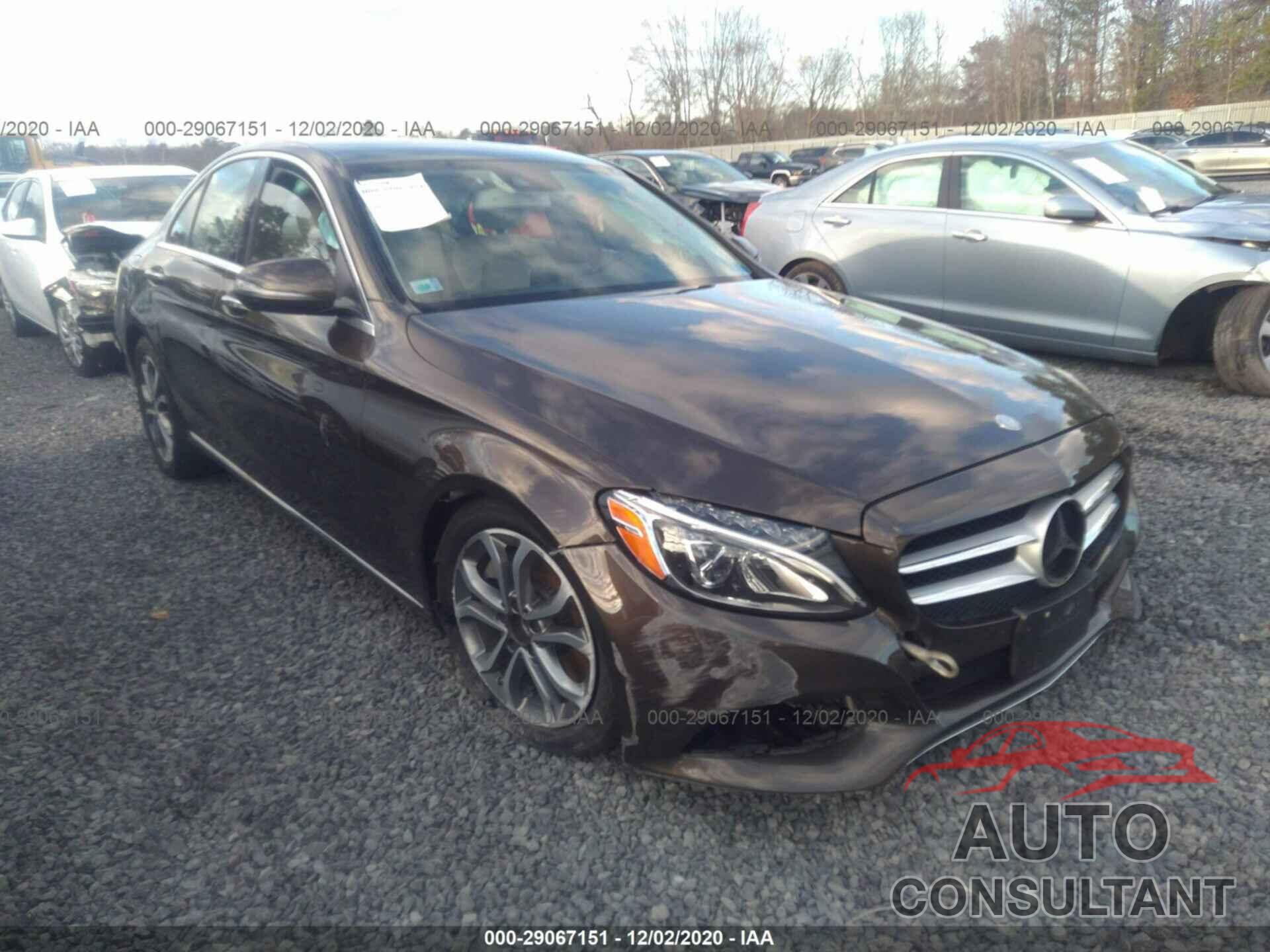 MERCEDES-BENZ C-CLASS 2016 - 55SWF4KB1GU134878