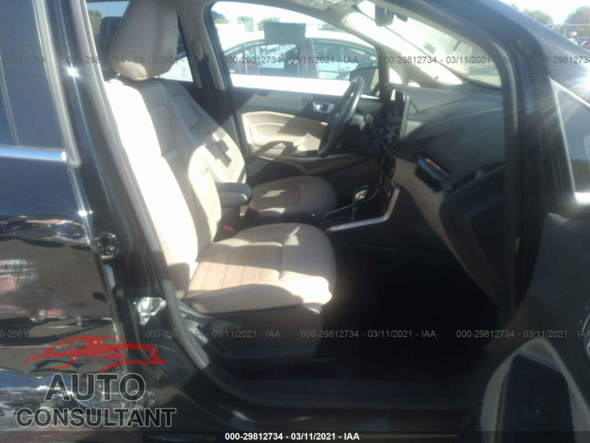 FORD ECOSPORT 2019 - MAJ6S3KL3KC267671