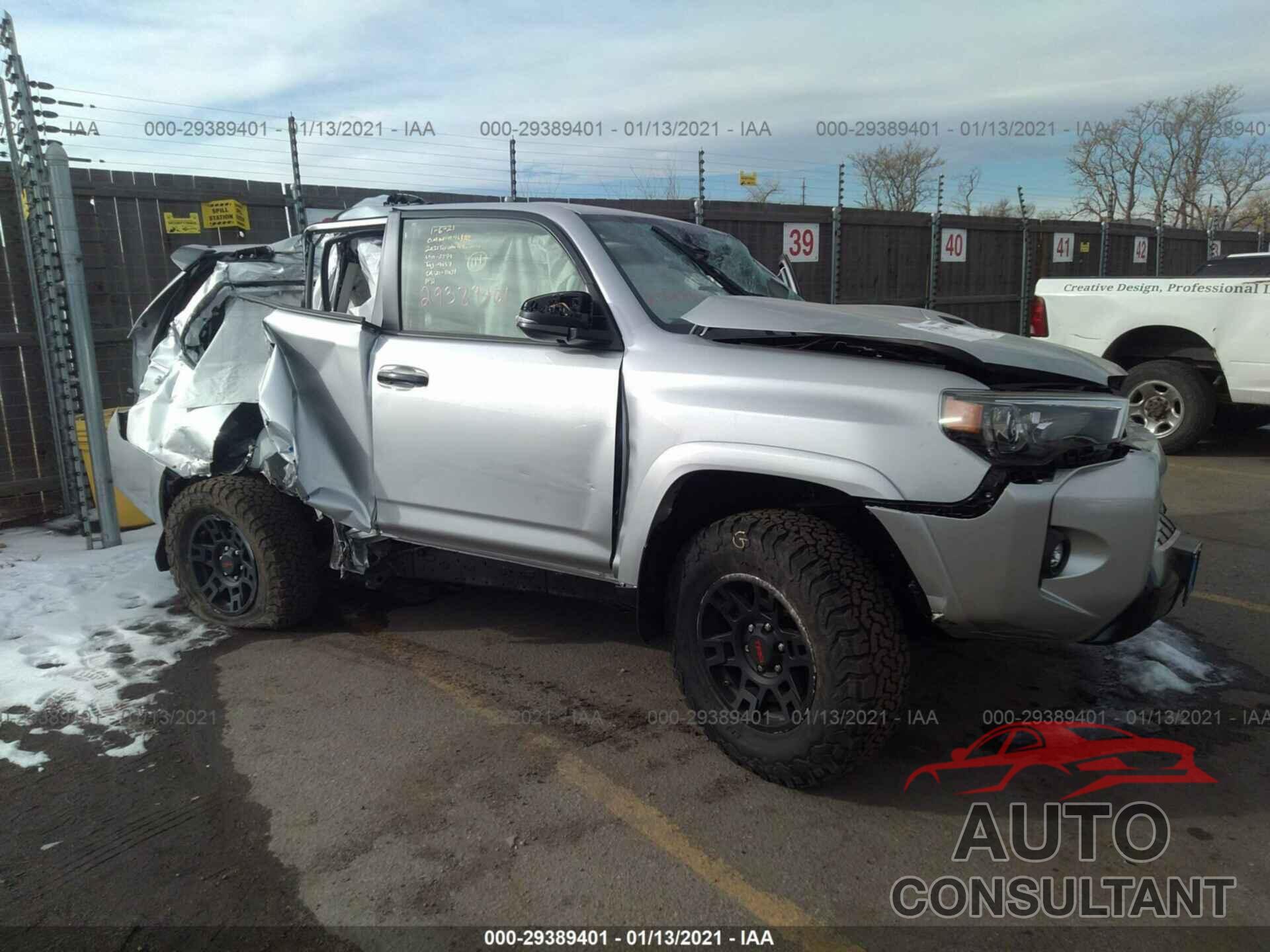 TOYOTA 4RUNNER 2021 - JTEHU5JR0M5862379