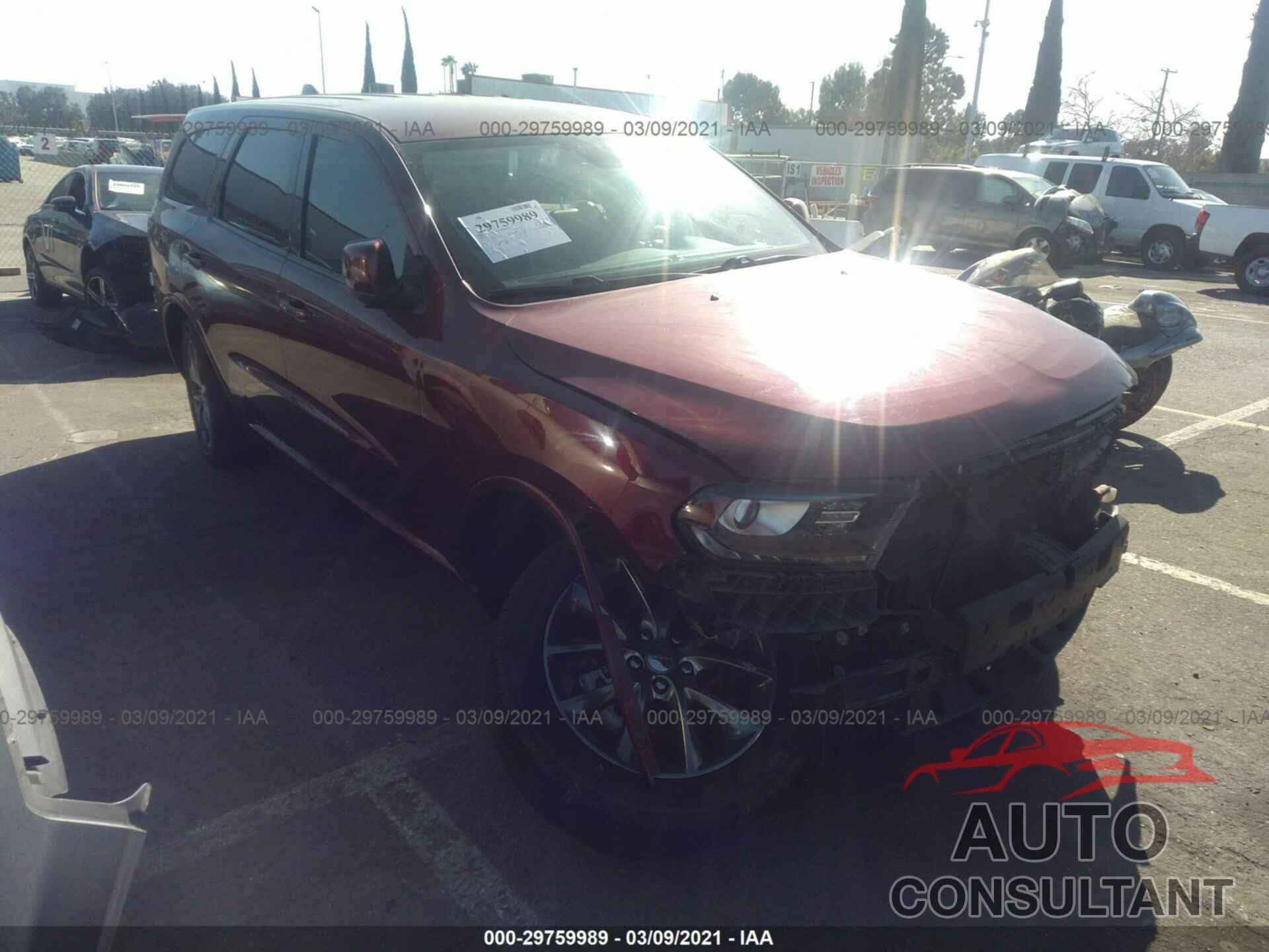 DODGE DURANGO 2017 - 1C4RDJDG0HC725066