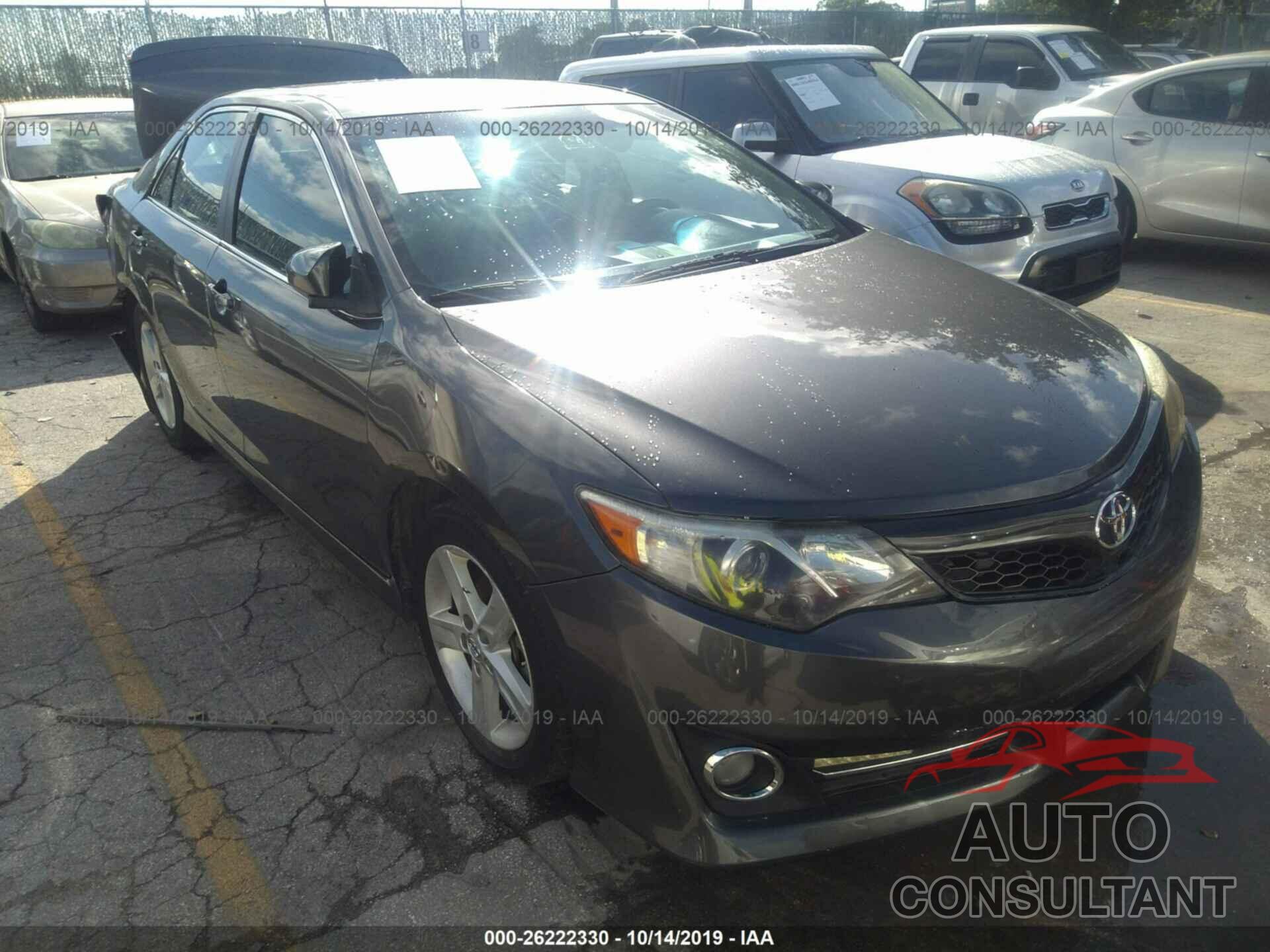TOYOTA CAMRY 2012 - 4T1BF1FK6CU139953