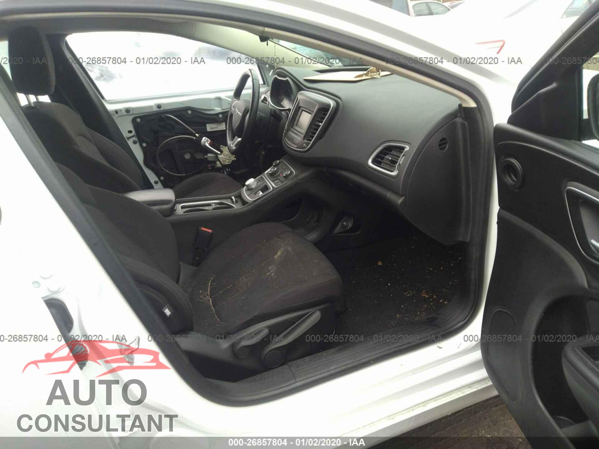 CHRYSLER 200 2015 - 1C3CCCABXFN744985
