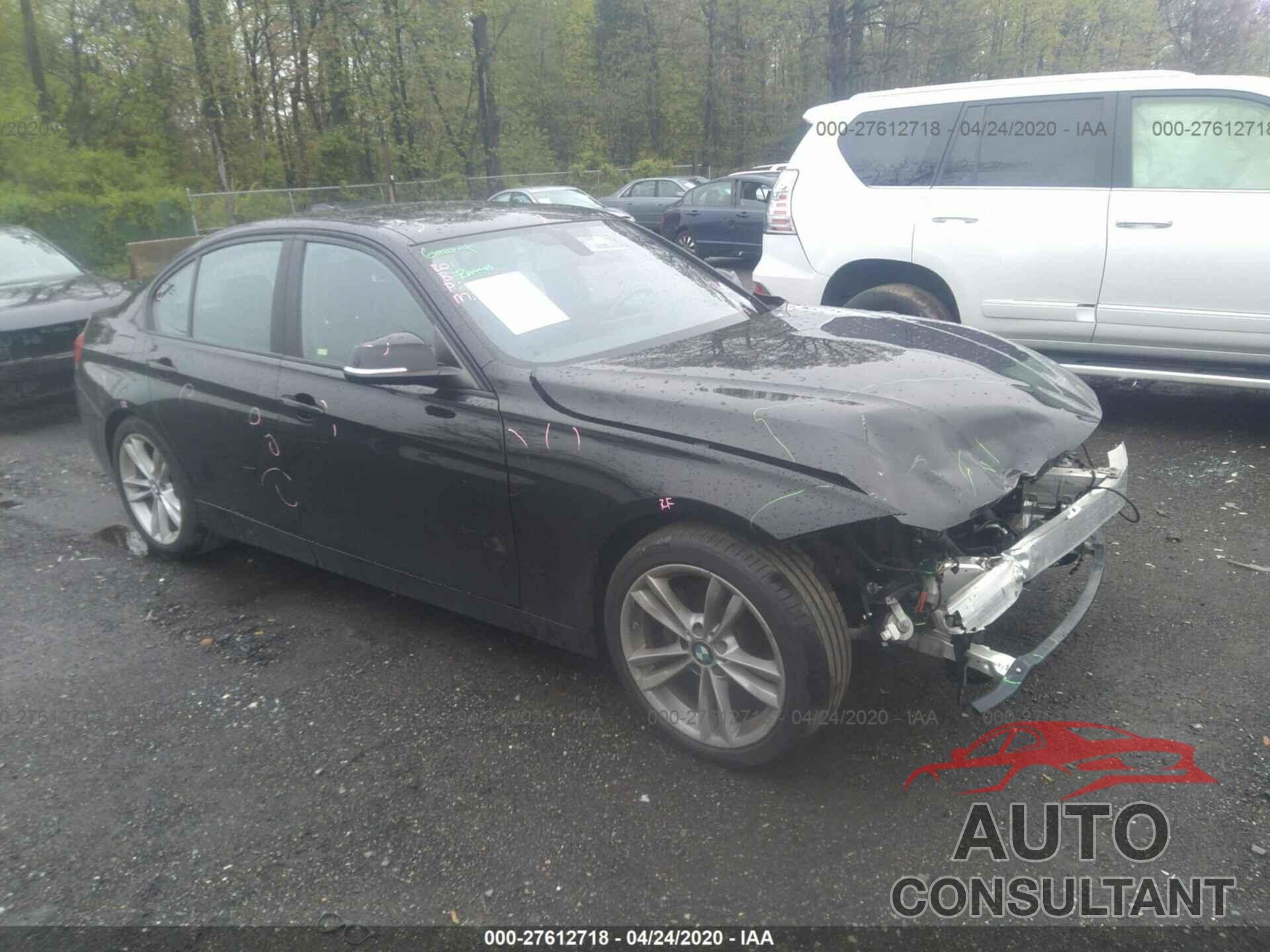 BMW 3 SERIES 2017 - WBA8E1G31HNU15947