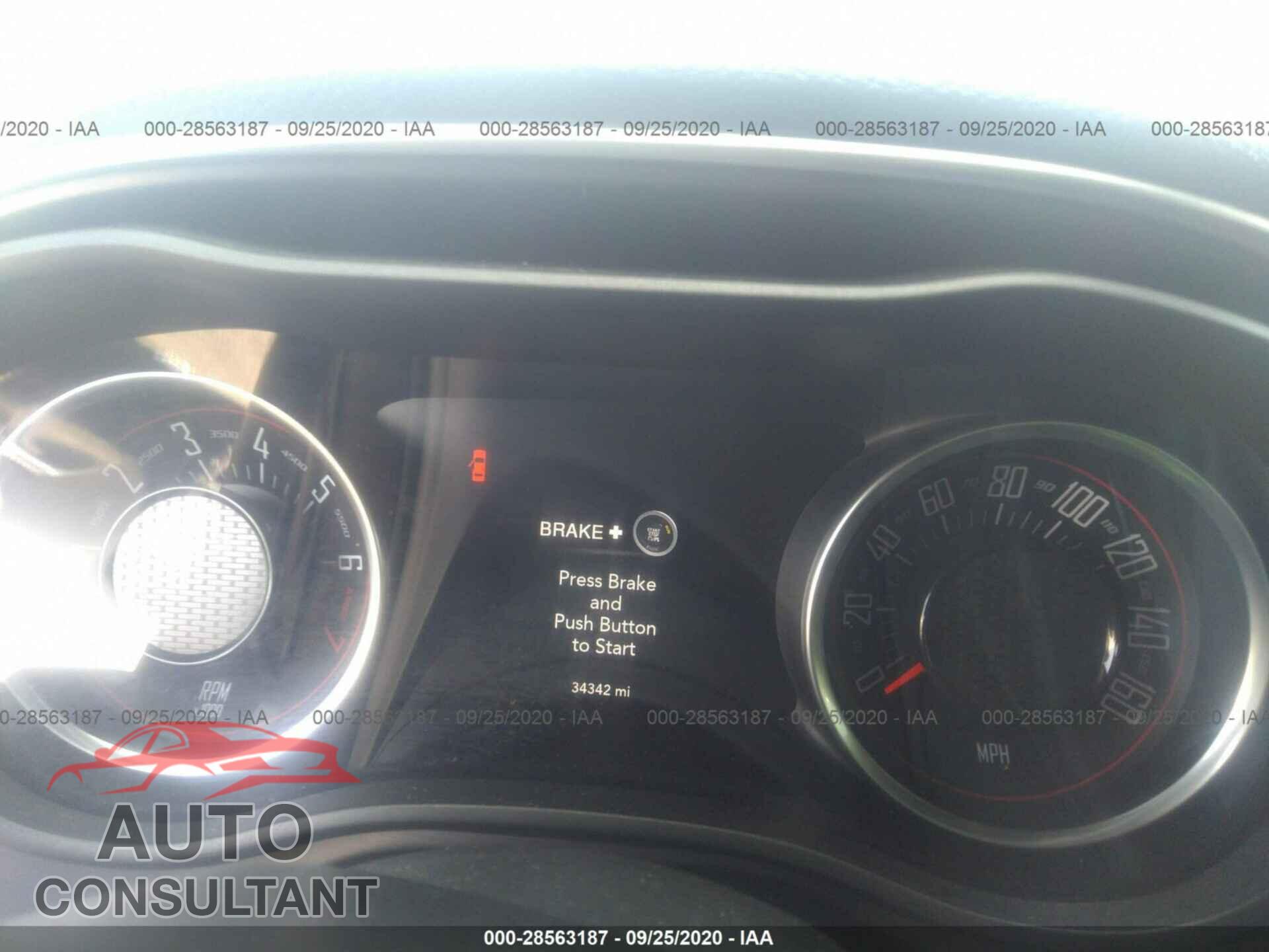 DODGE CHALLENGER 2016 - 2C3CDZAG4GH353479