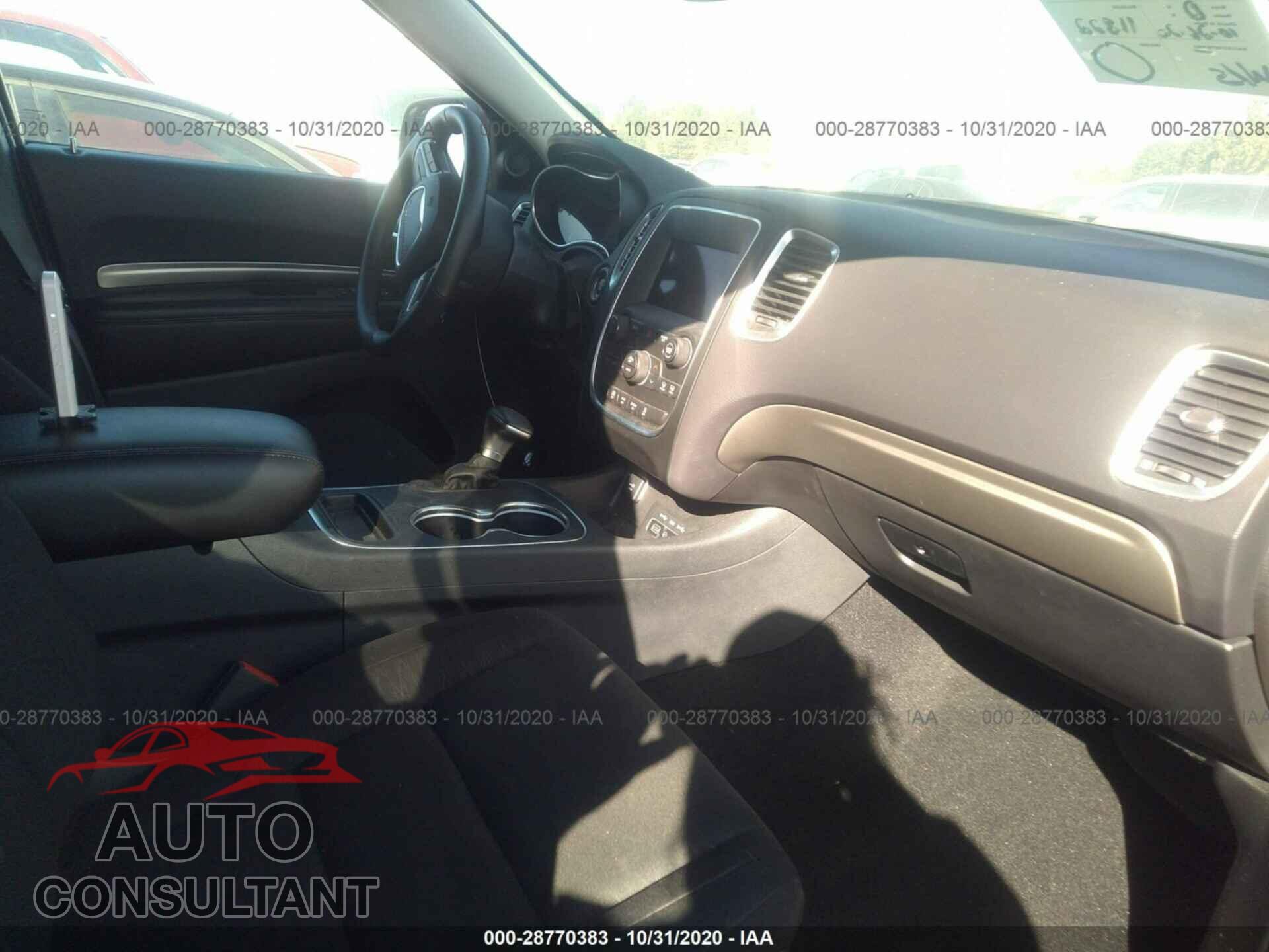 DODGE DURANGO 2019 - 1C4RDJAG5KC799109