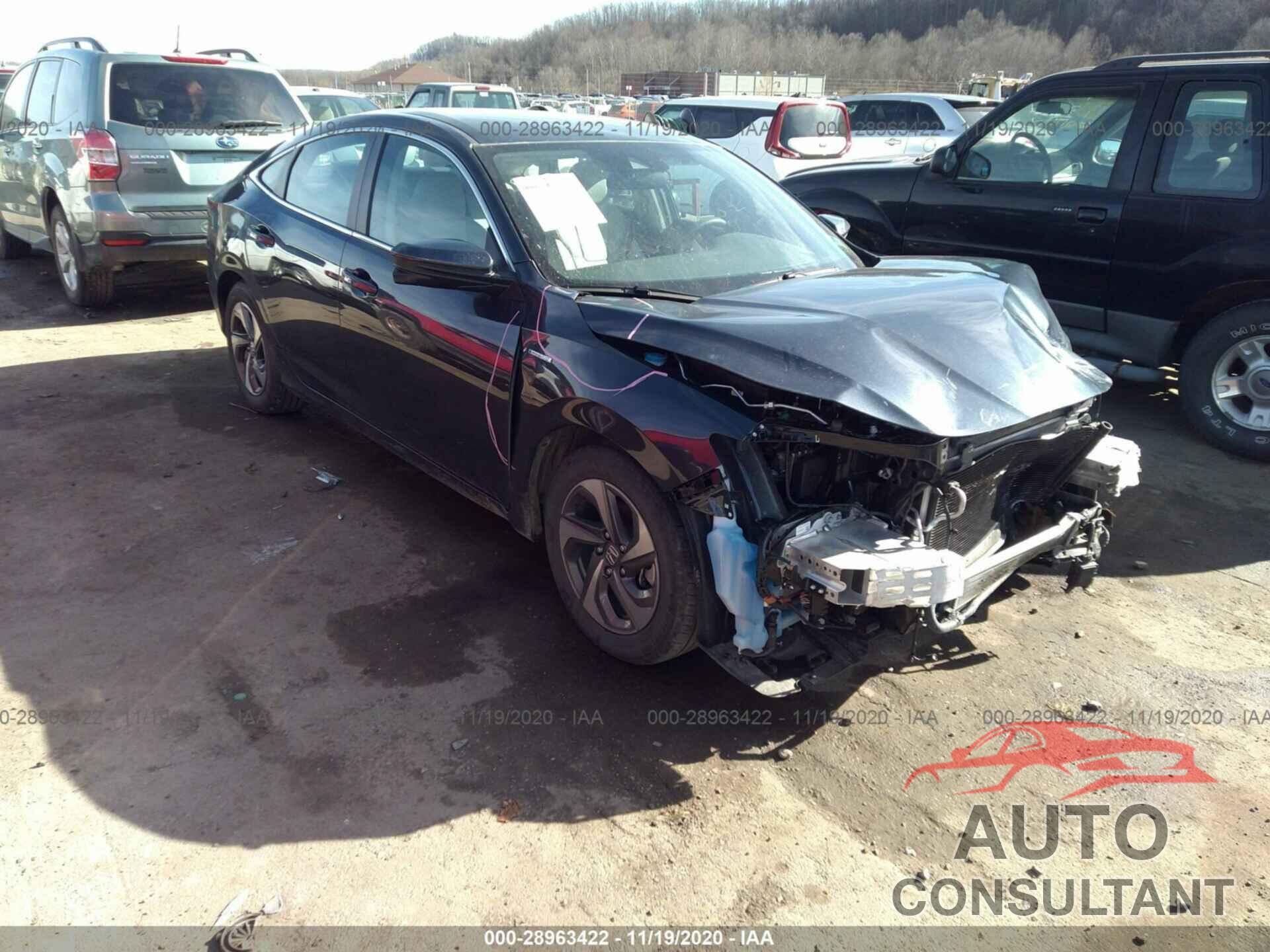 HONDA INSIGHT 2019 - 19XZE4F55KE032004