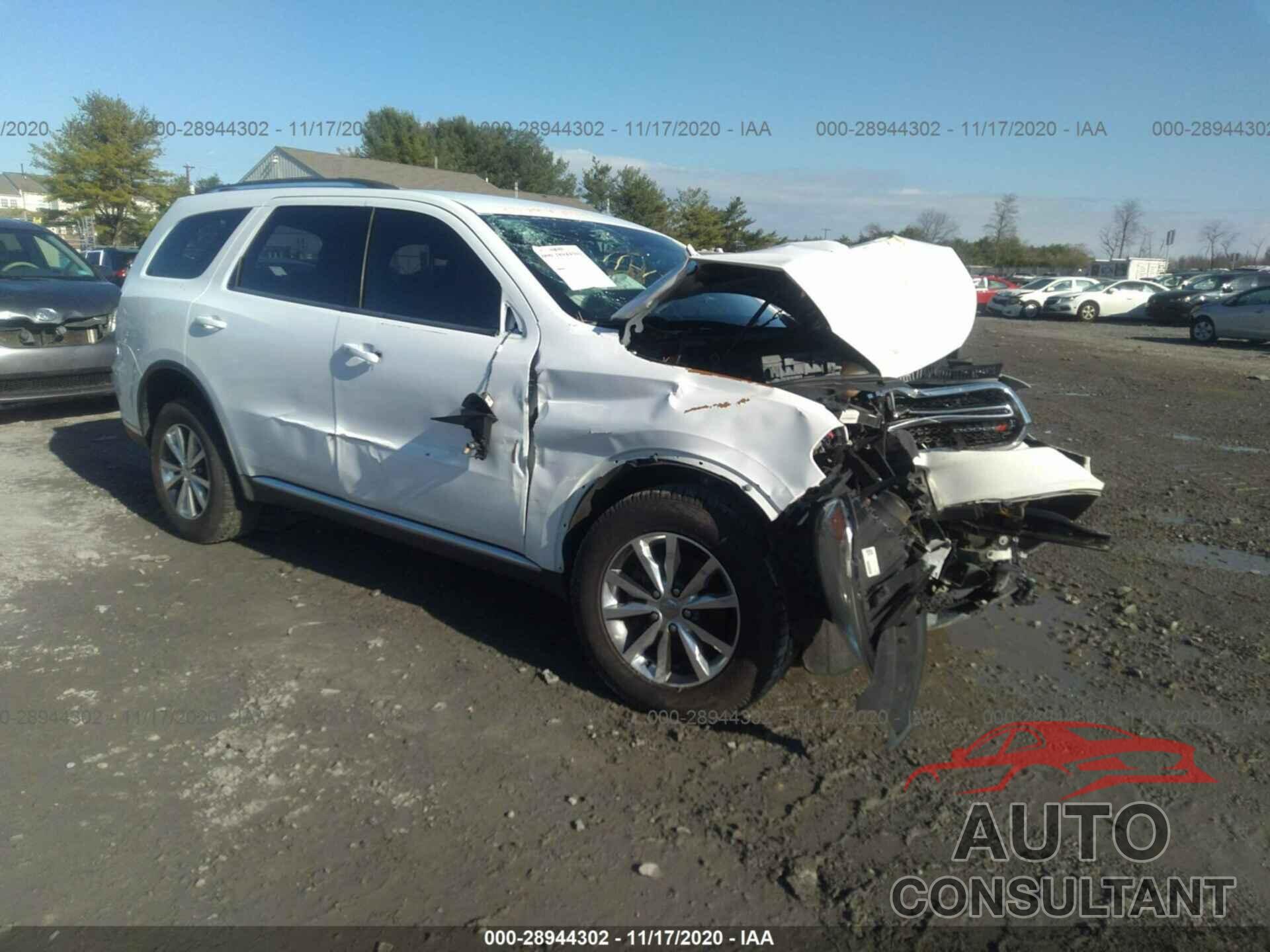 DODGE DURANGO 2016 - 1C4RDJDG7GC374848