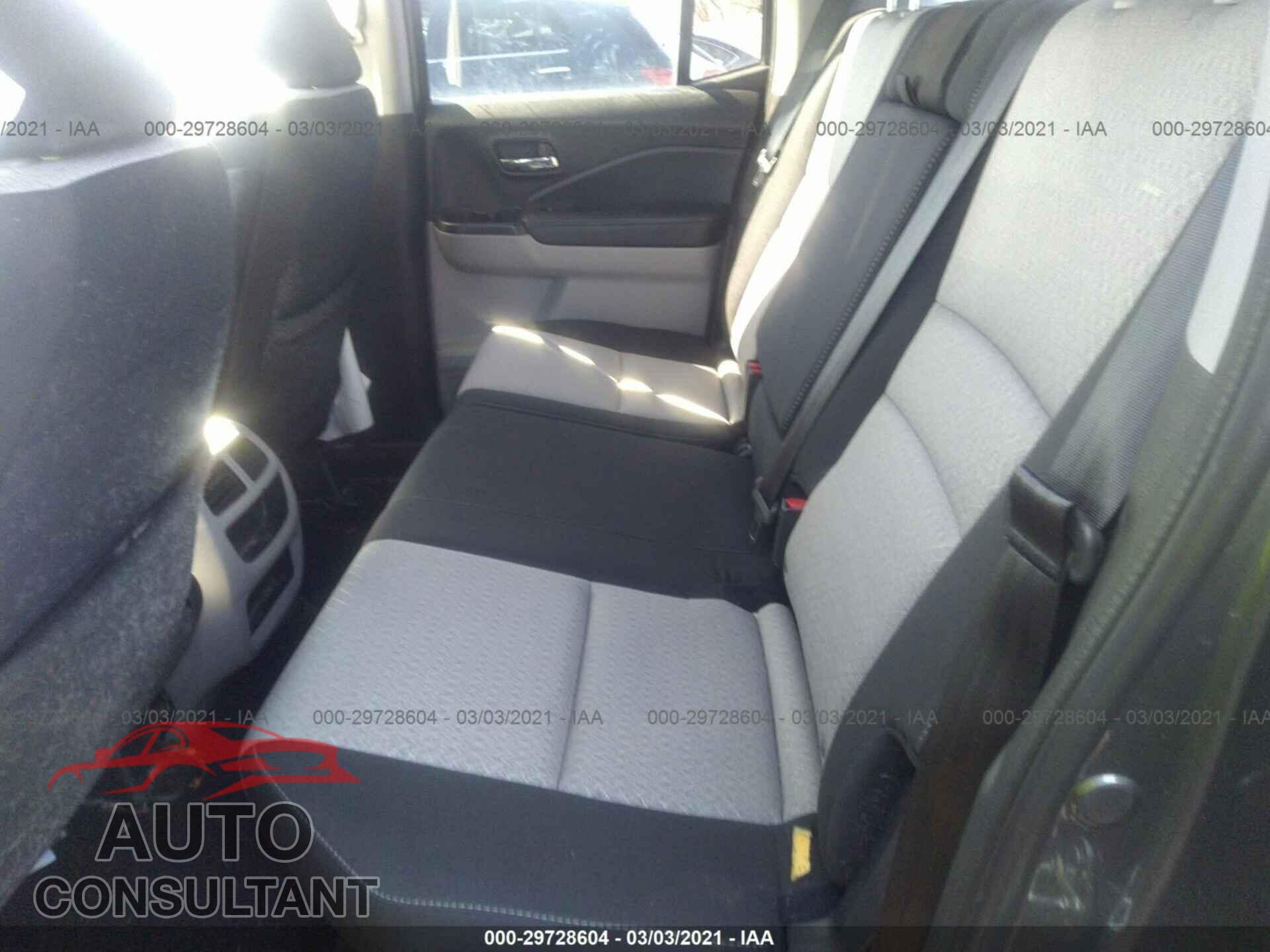 HONDA RIDGELINE 2017 - 5FPYK3F44HB020149