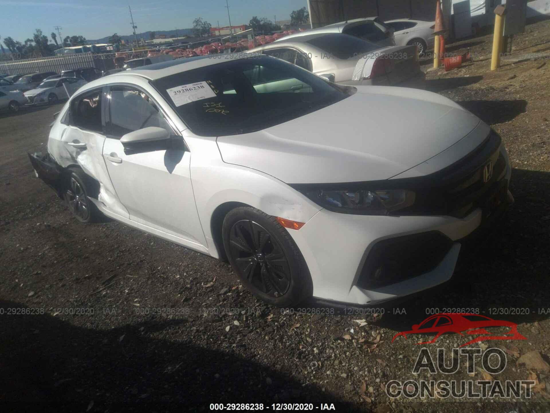 HONDA CIVIC HATCHBACK 2019 - SHHFK7H63KU402037