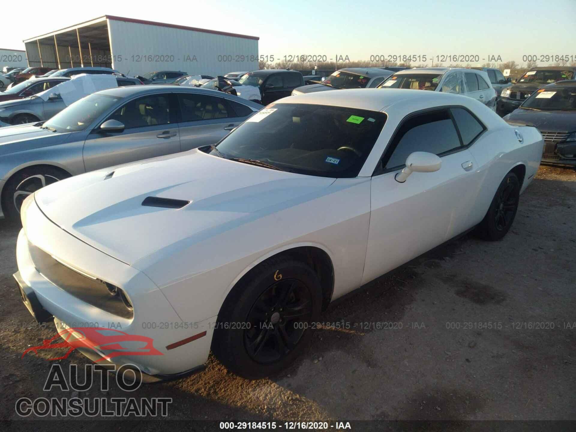 DODGE CHALLENGER 2016 - 2C3CDZAG1GH145396