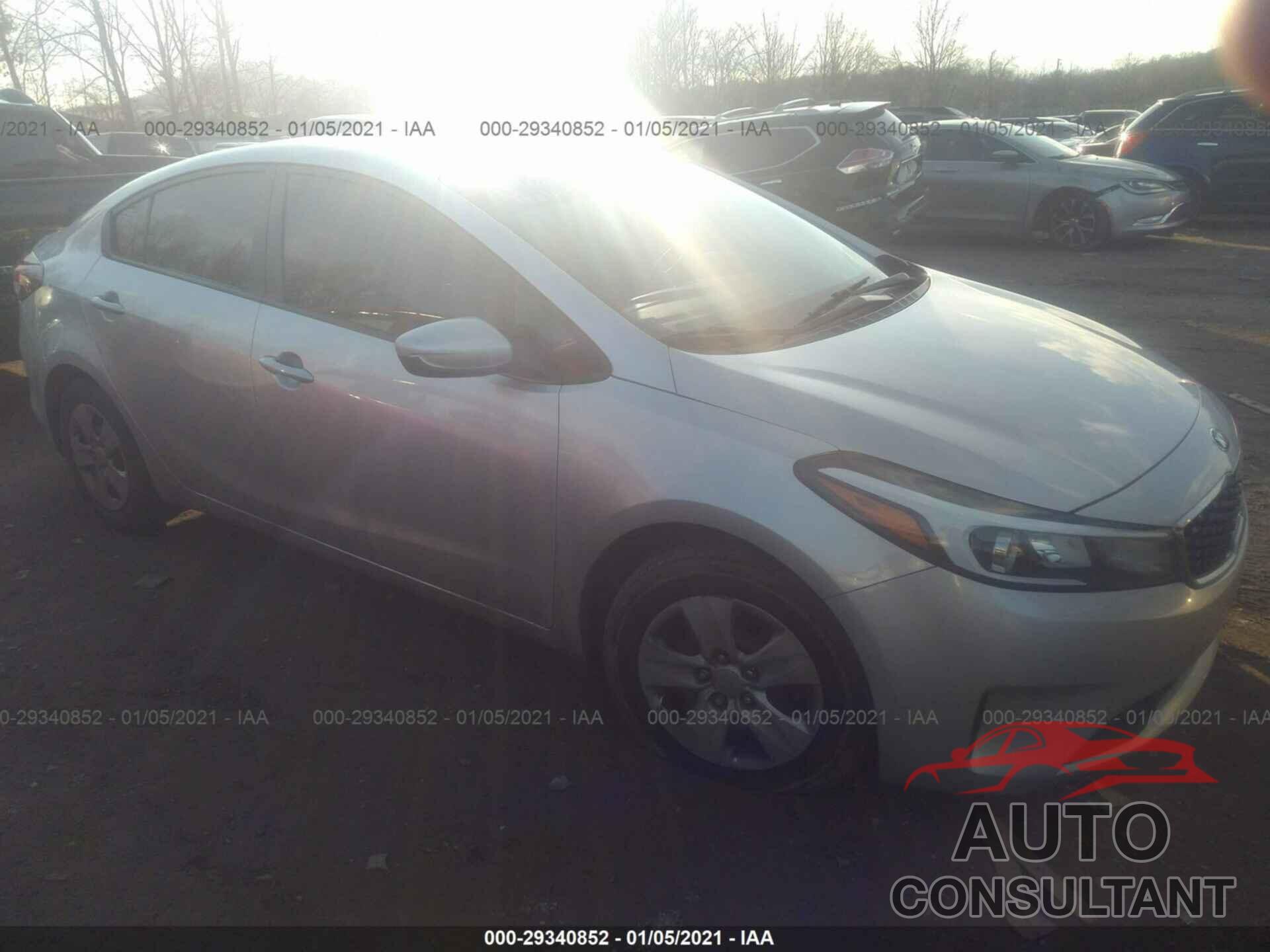 KIA FORTE 2017 - 3KPFK4A78HE016117