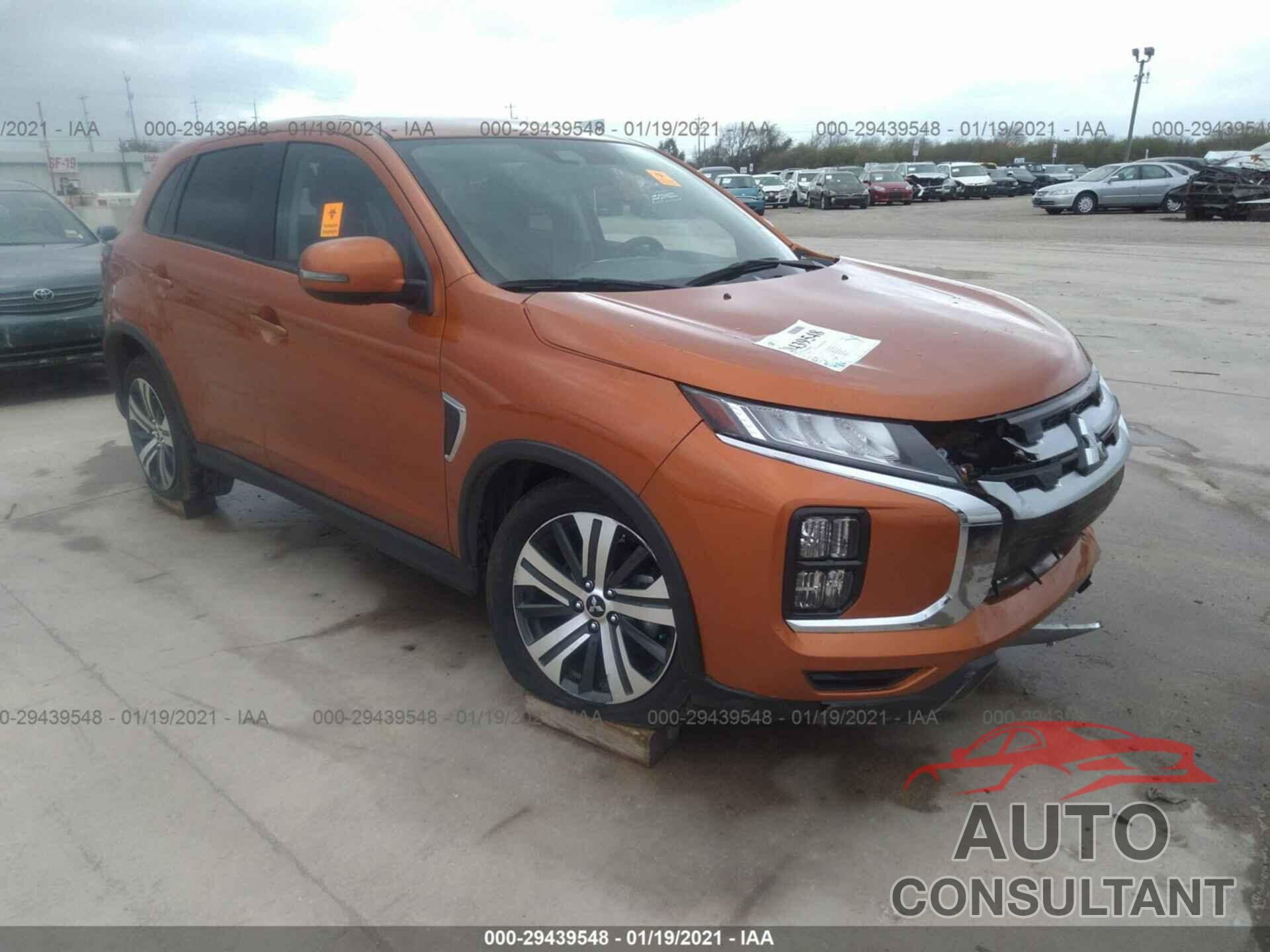 MITSUBISHI OUTLANDER SPORT 2020 - JA4AP4AUXLU005237