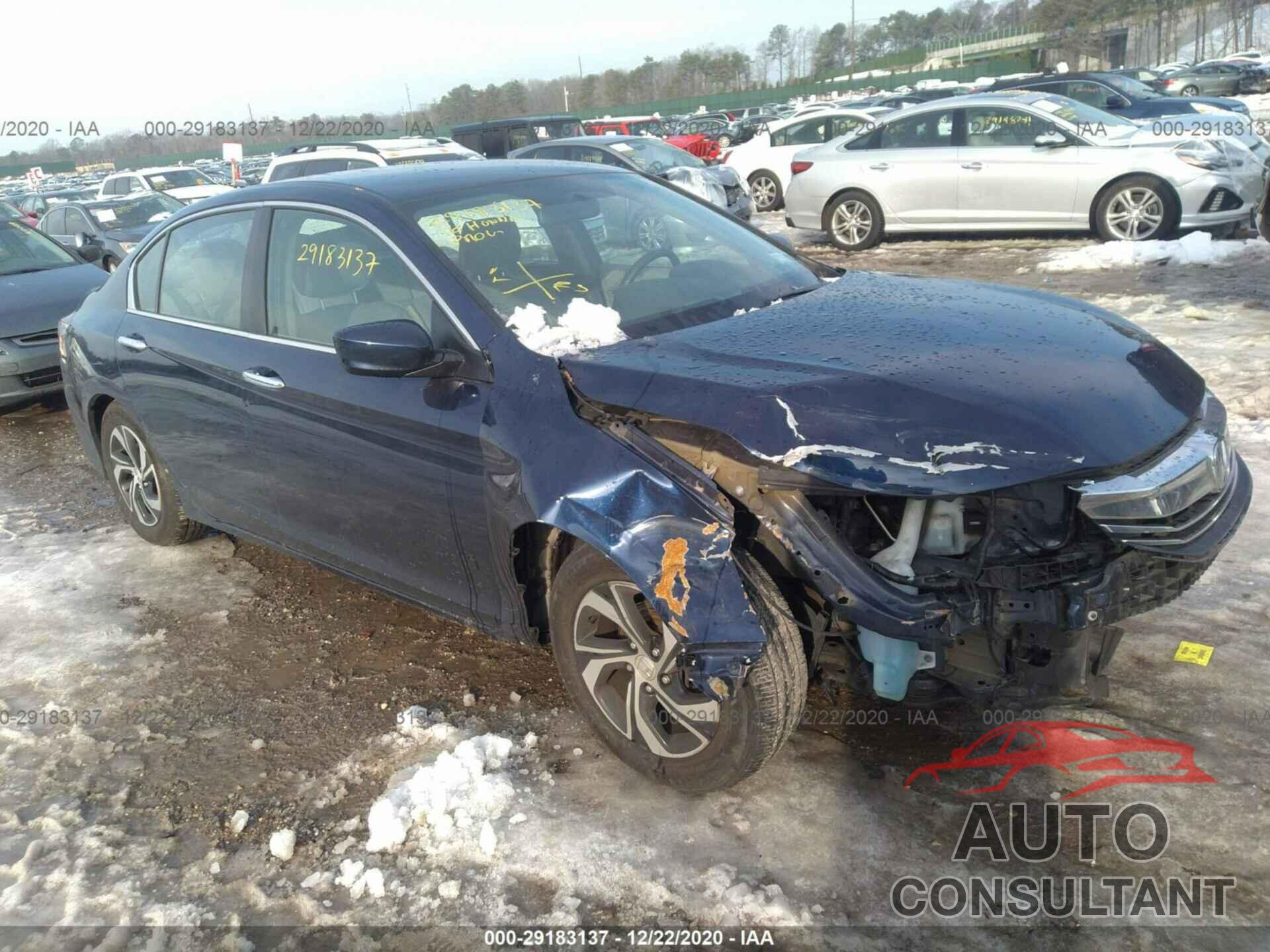 HONDA ACCORD SEDAN 2016 - 1HGCR2F31GA233150