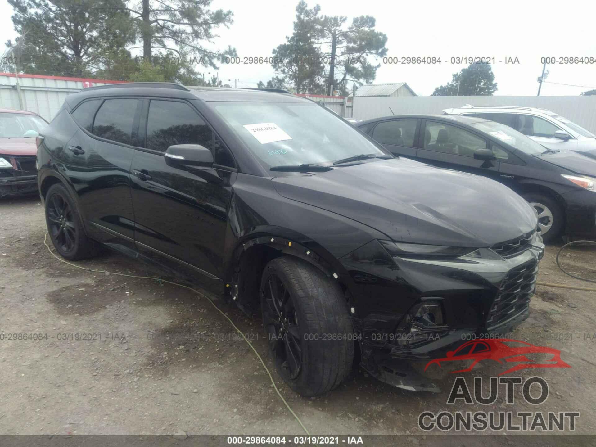 CHEVROLET BLAZER 2019 - 3GNKBERS5KS693316