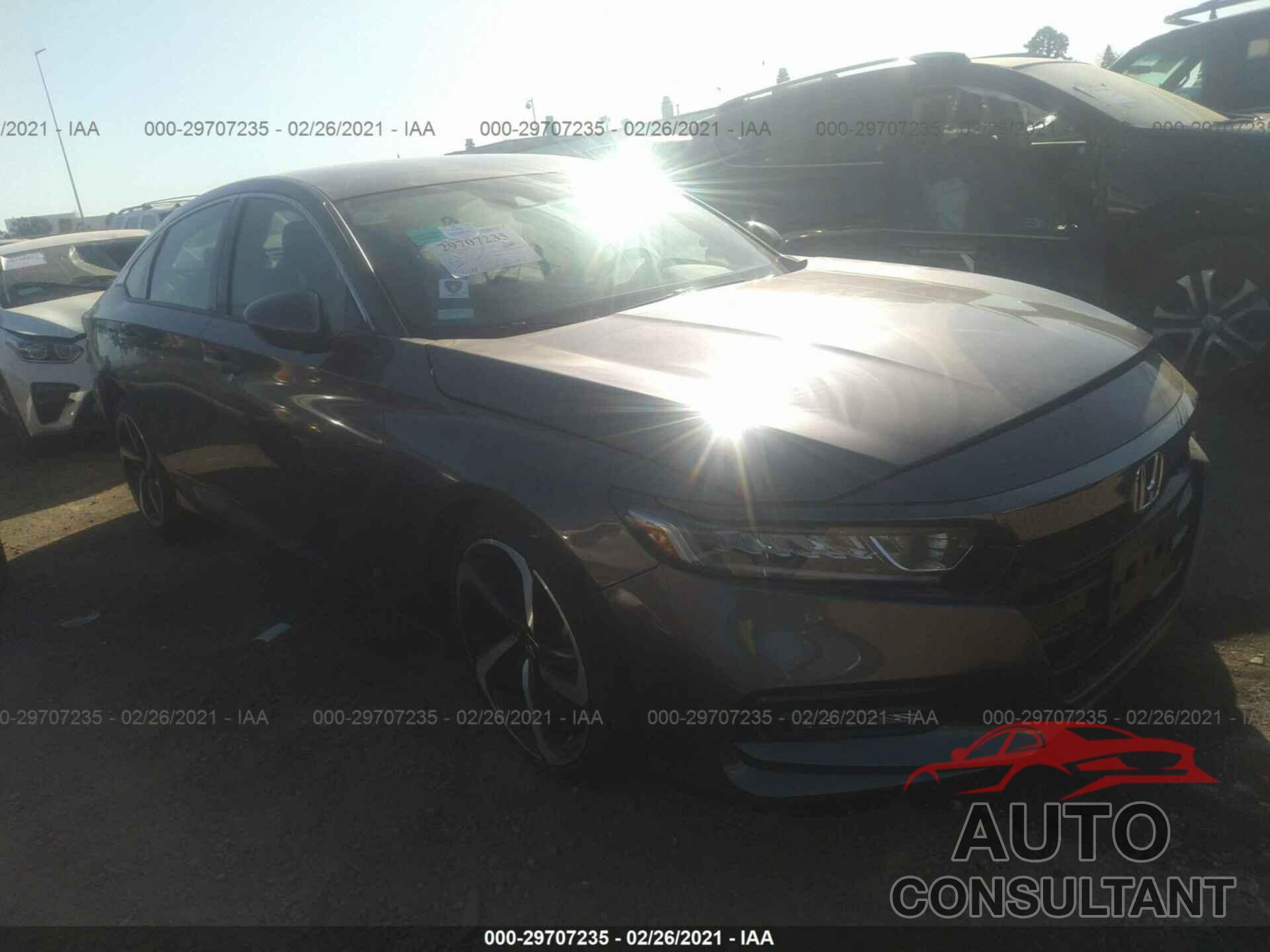 HONDA ACCORD SEDAN 2018 - 1HGCV1F39JA254115