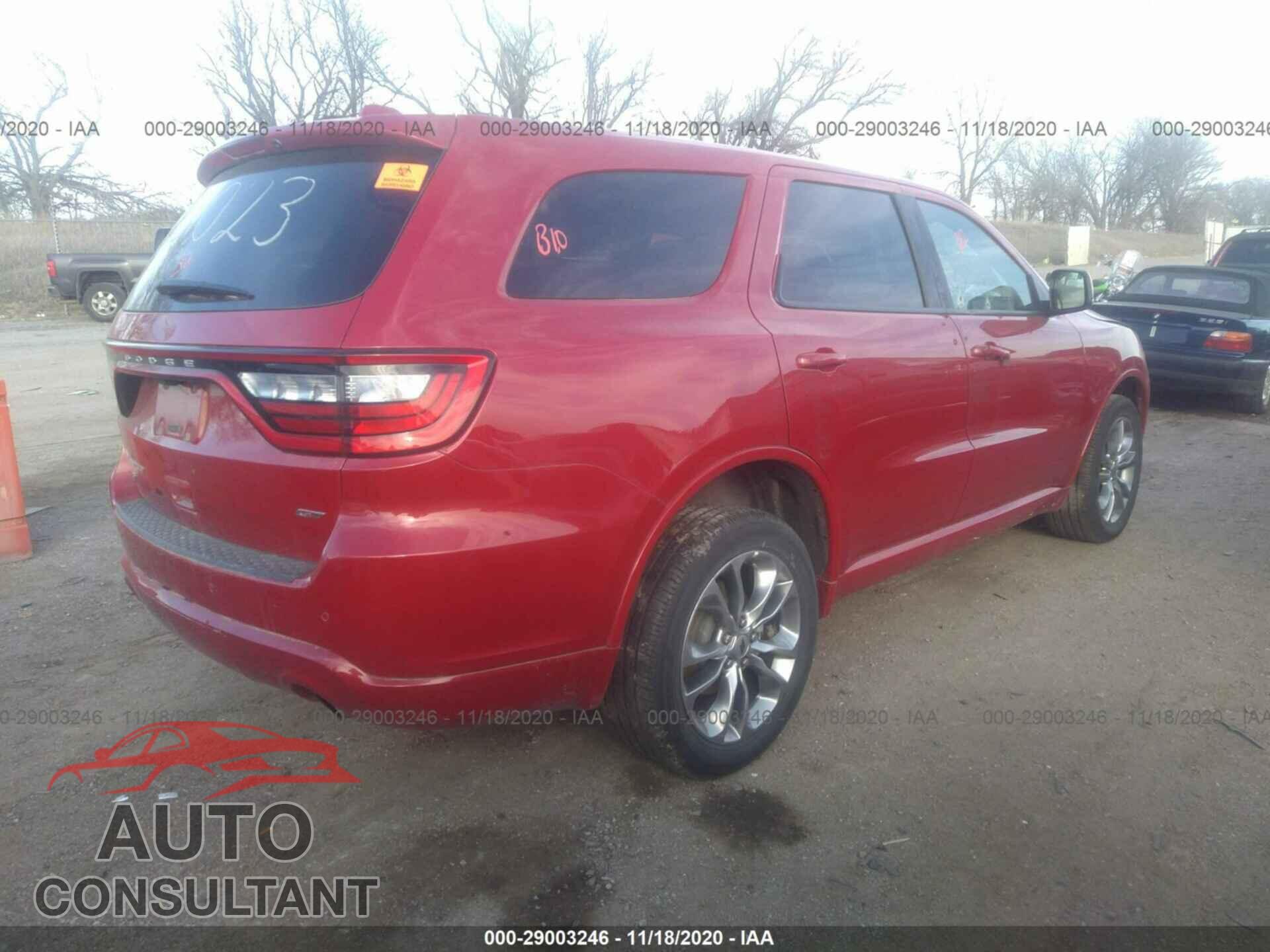 DODGE DURANGO 2020 - 1C4RDJDG4LC260509