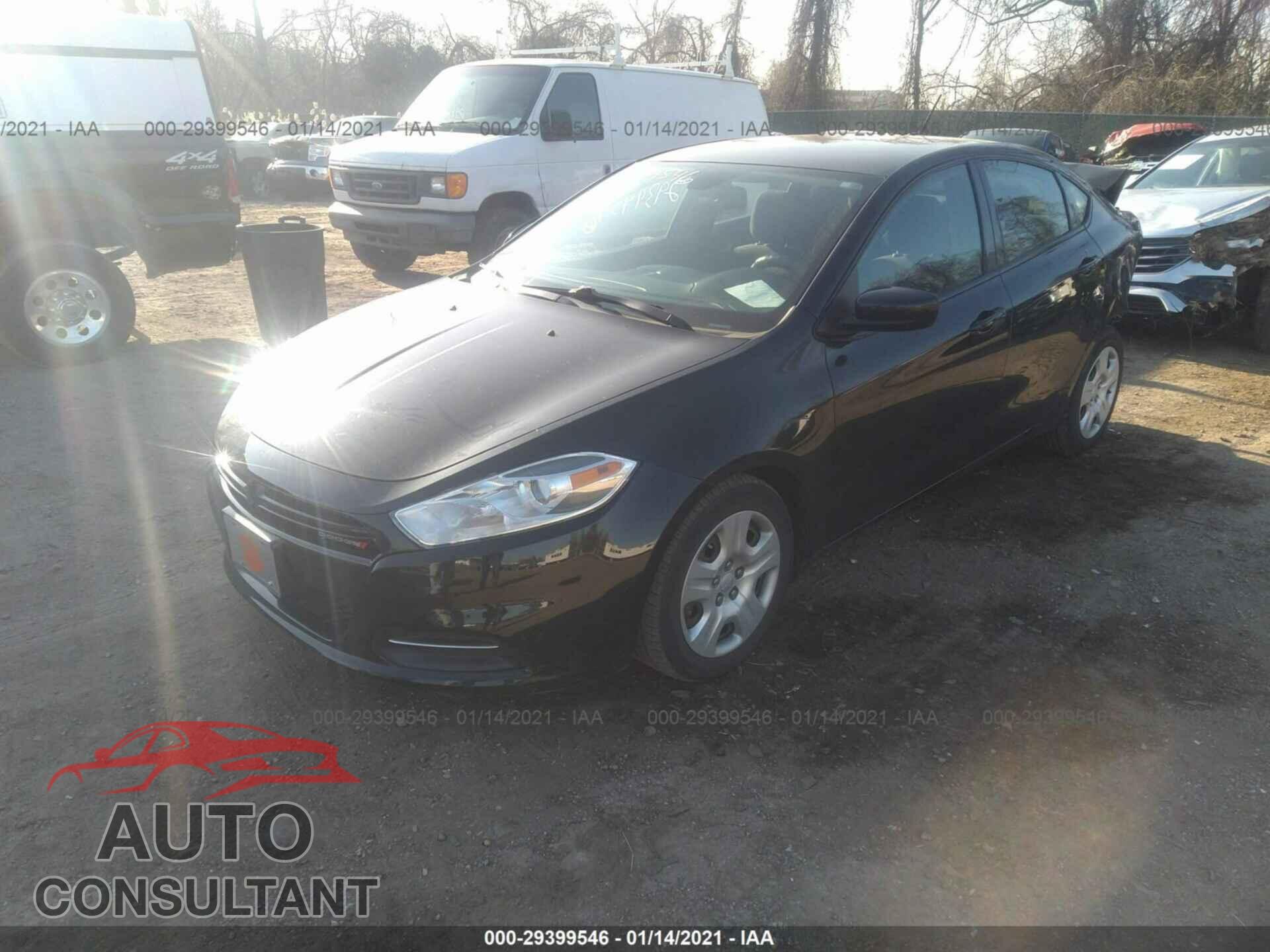 DODGE DART 2016 - 1C3CDFAA4GD505297