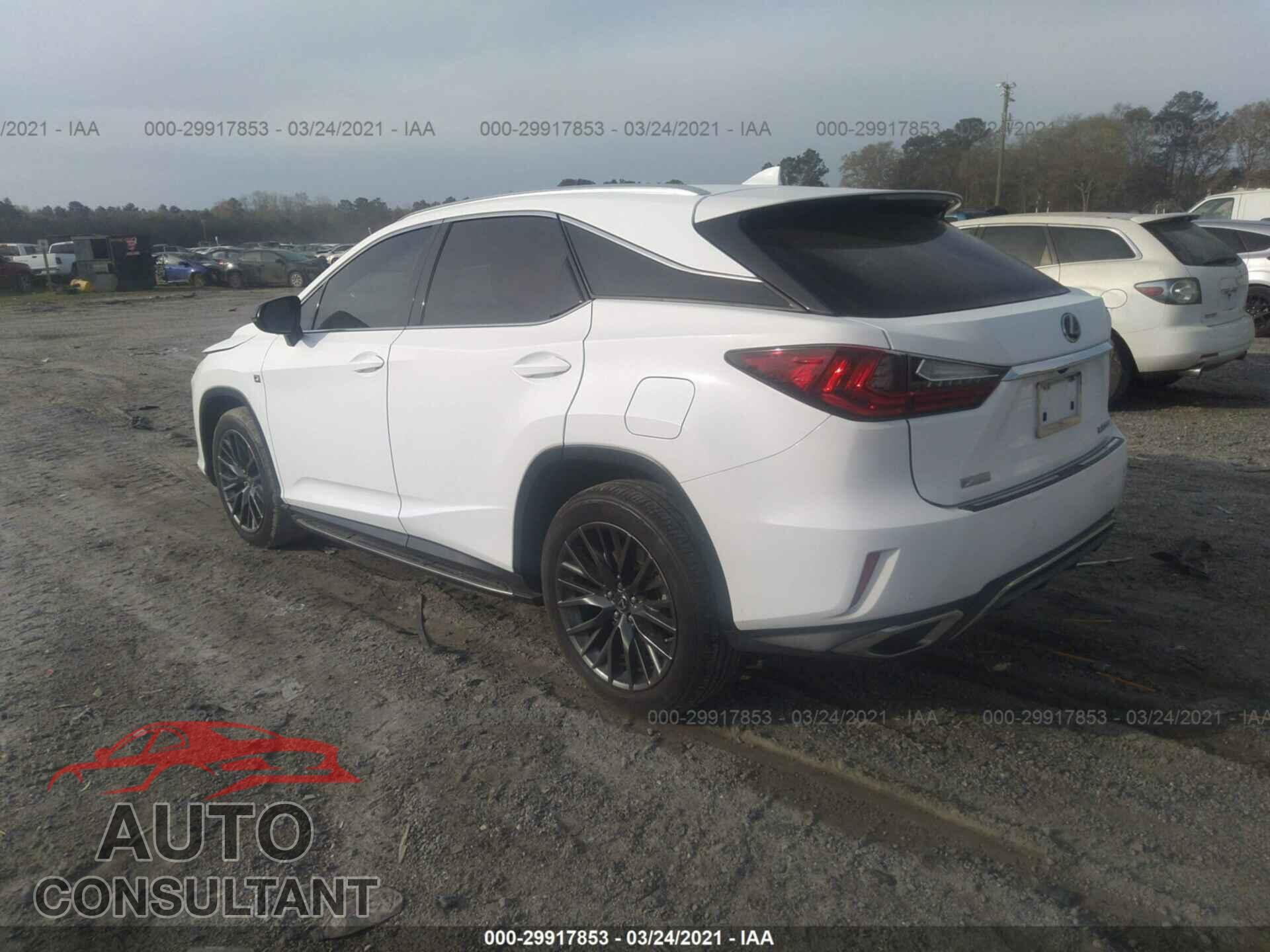 LEXUS RX 2017 - 2T2BZMCA7HC091422