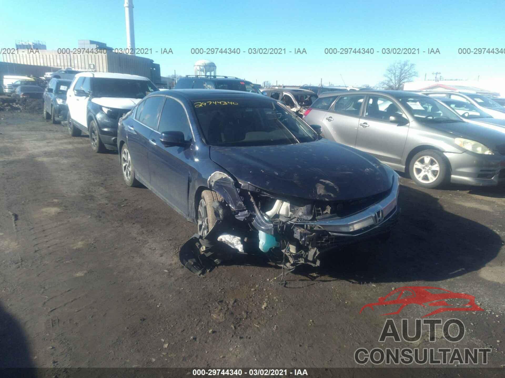 HONDA ACCORD SEDAN 2016 - 1HGCR2F75GA184201