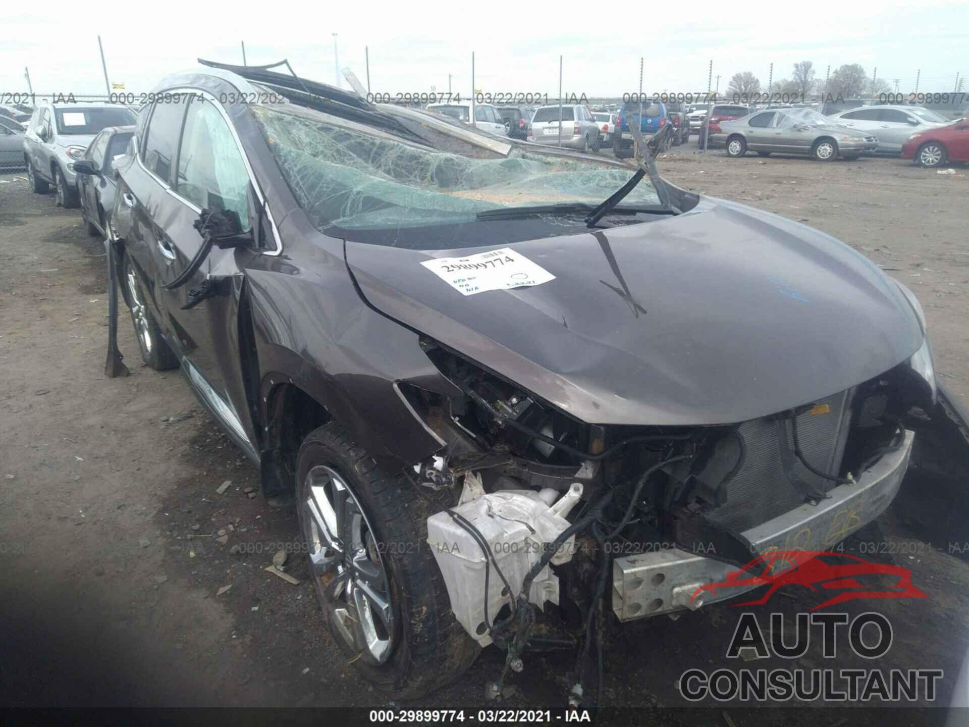 NISSAN MURANO 2018 - 5N1AZ2MH3JN182587