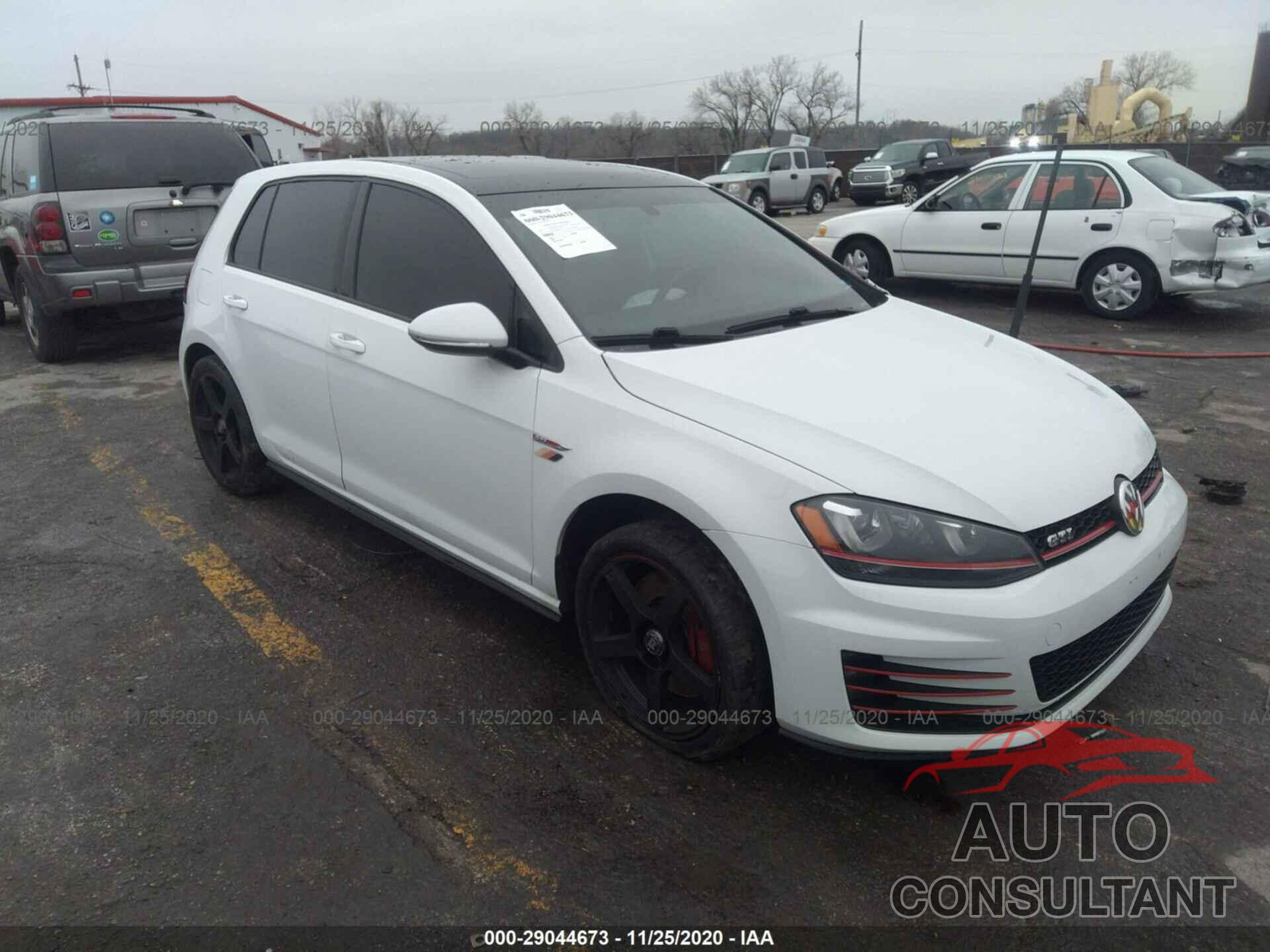 VOLKSWAGEN GOLF GTI 2016 - 3VW447AU6GM022346