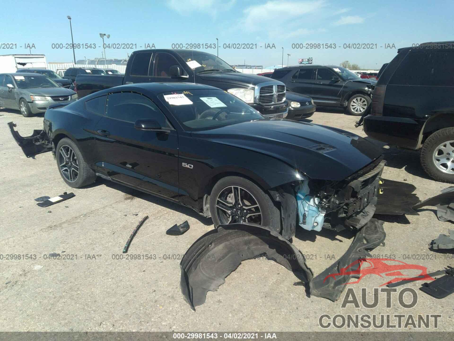 FORD MUSTANG 2019 - 1FA6P8CF3K5193521