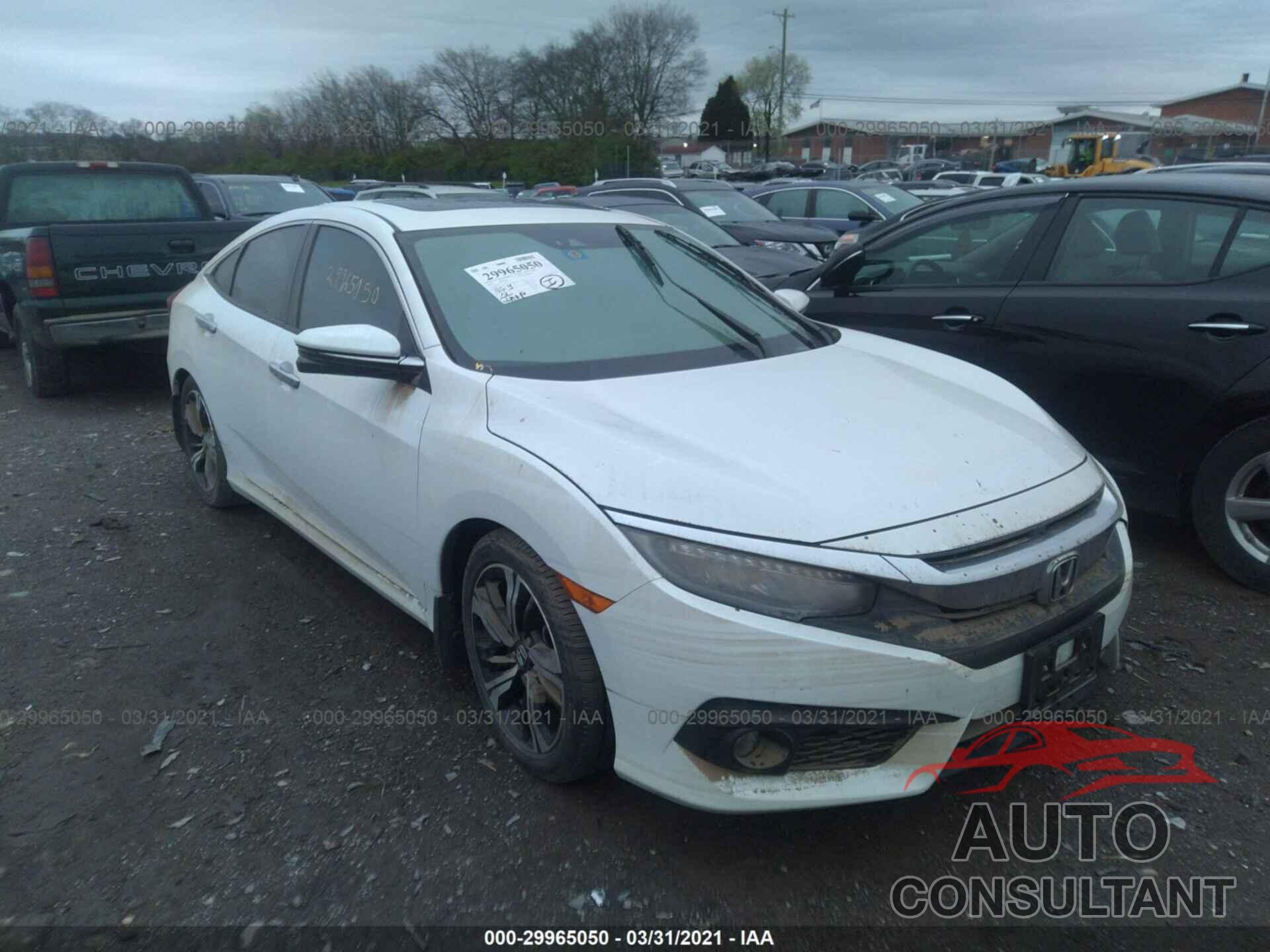 HONDA CIVIC SEDAN 2016 - 19XFC1F93GE000749