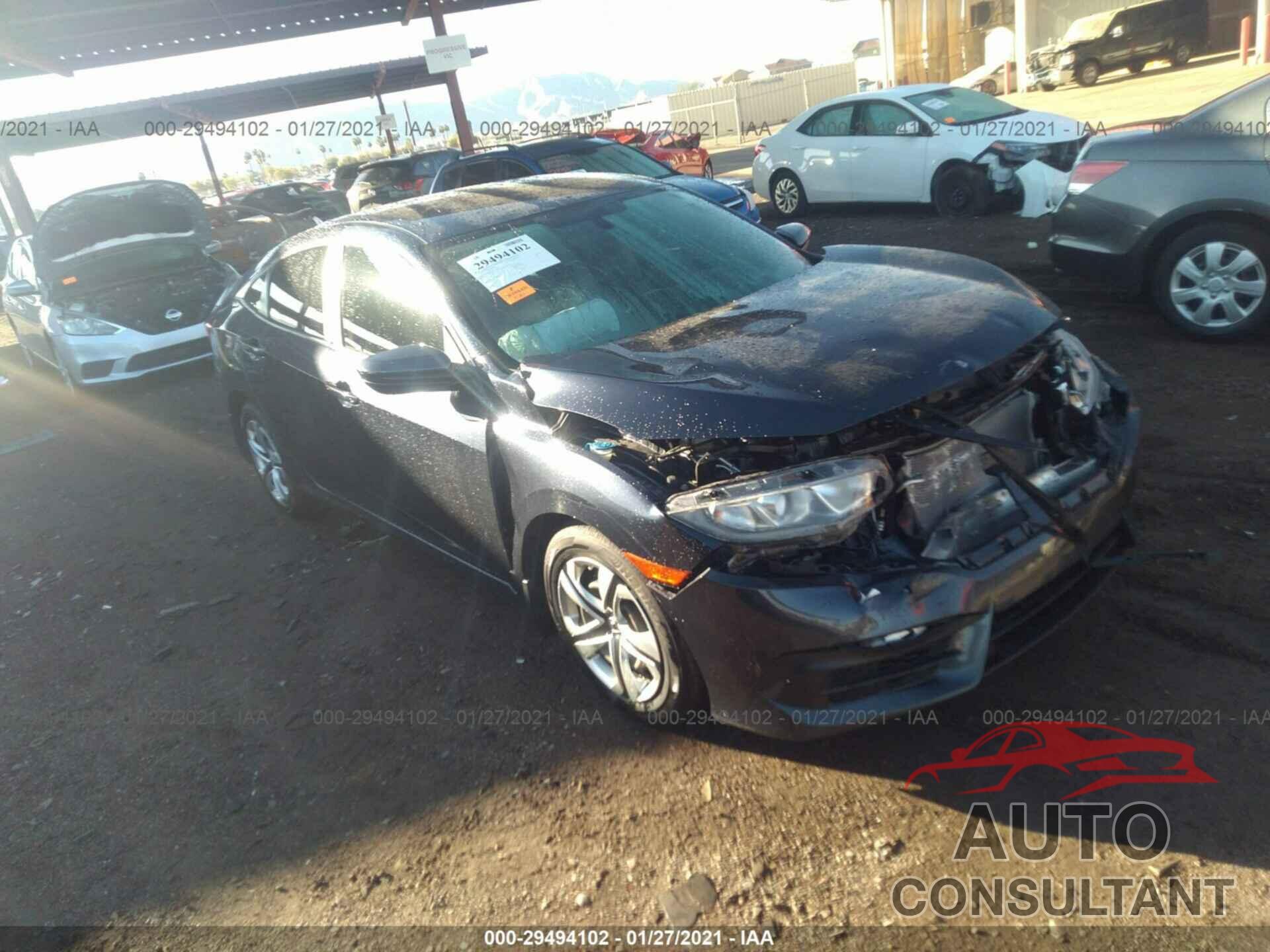 HONDA CIVIC SEDAN 2016 - 19XFC2F58GE219869