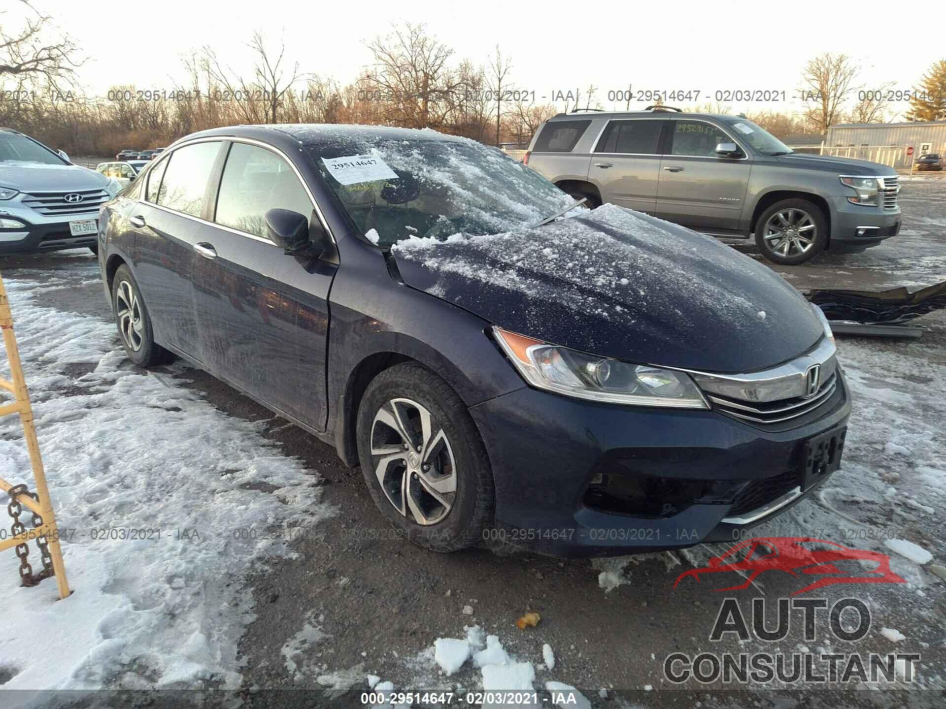 HONDA ACCORD SEDAN 2016 - 1HGCR2F31GA190638